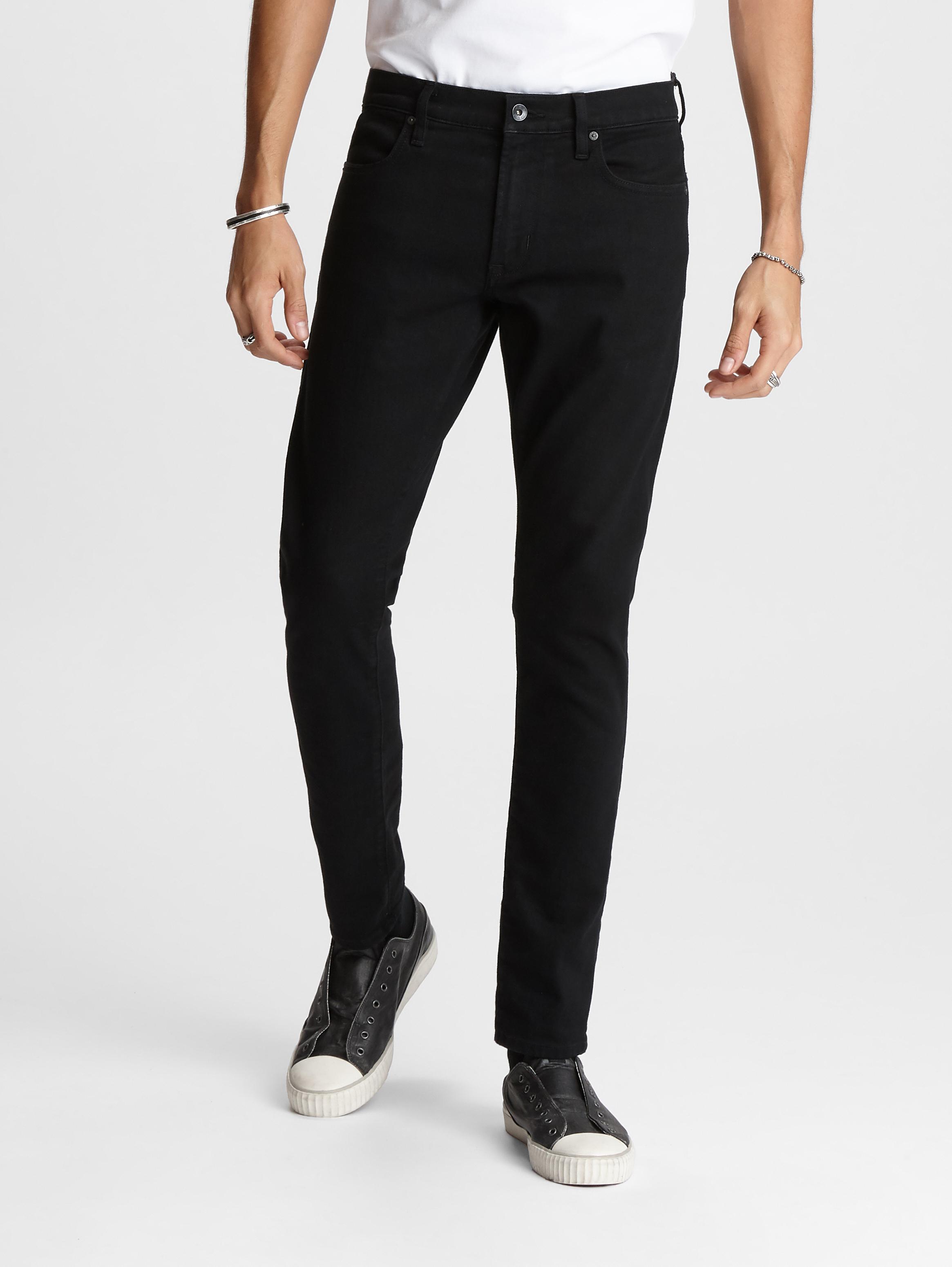 john varvatos matchstick jeans