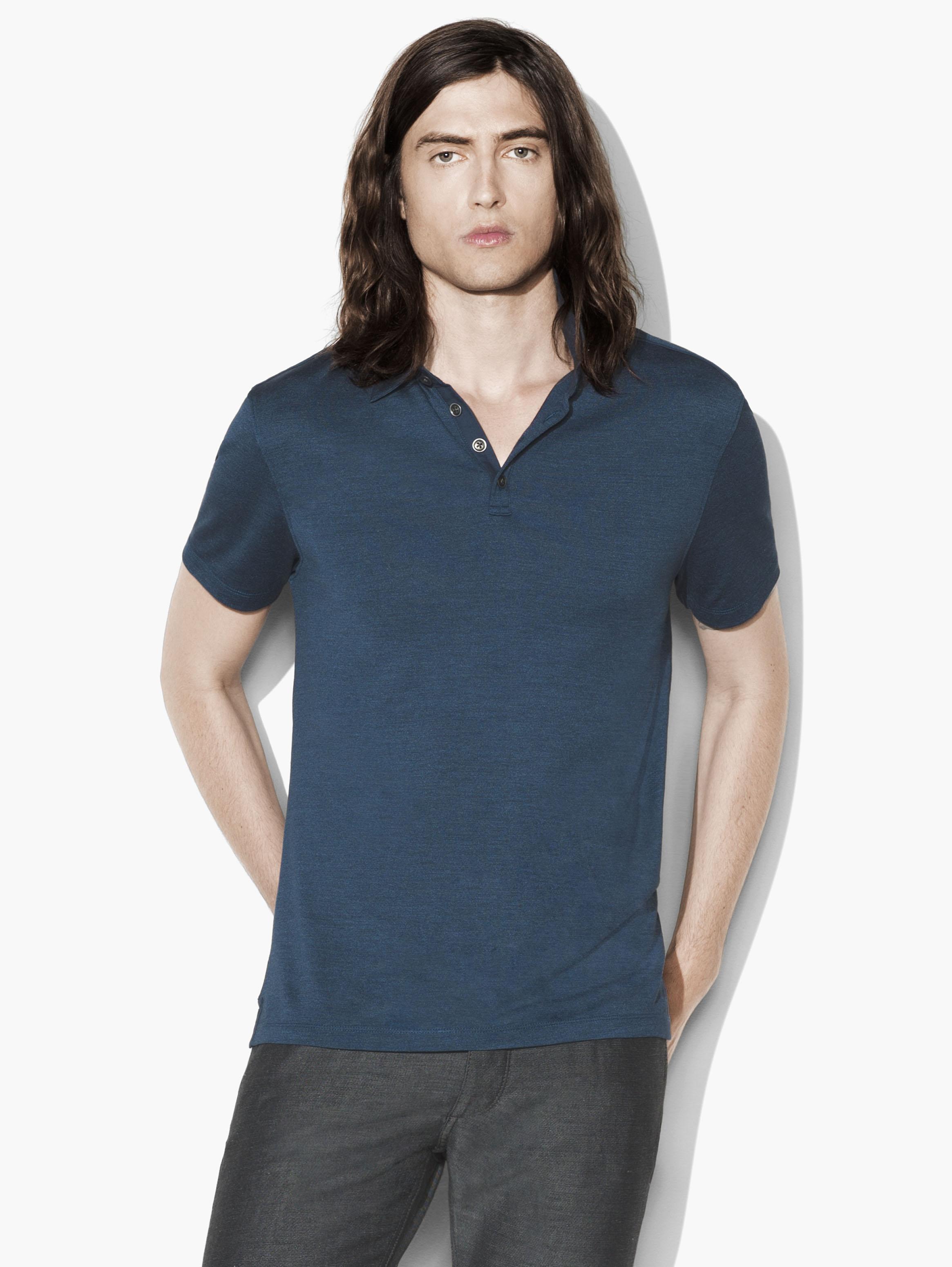 john varvatos men's polo shirts