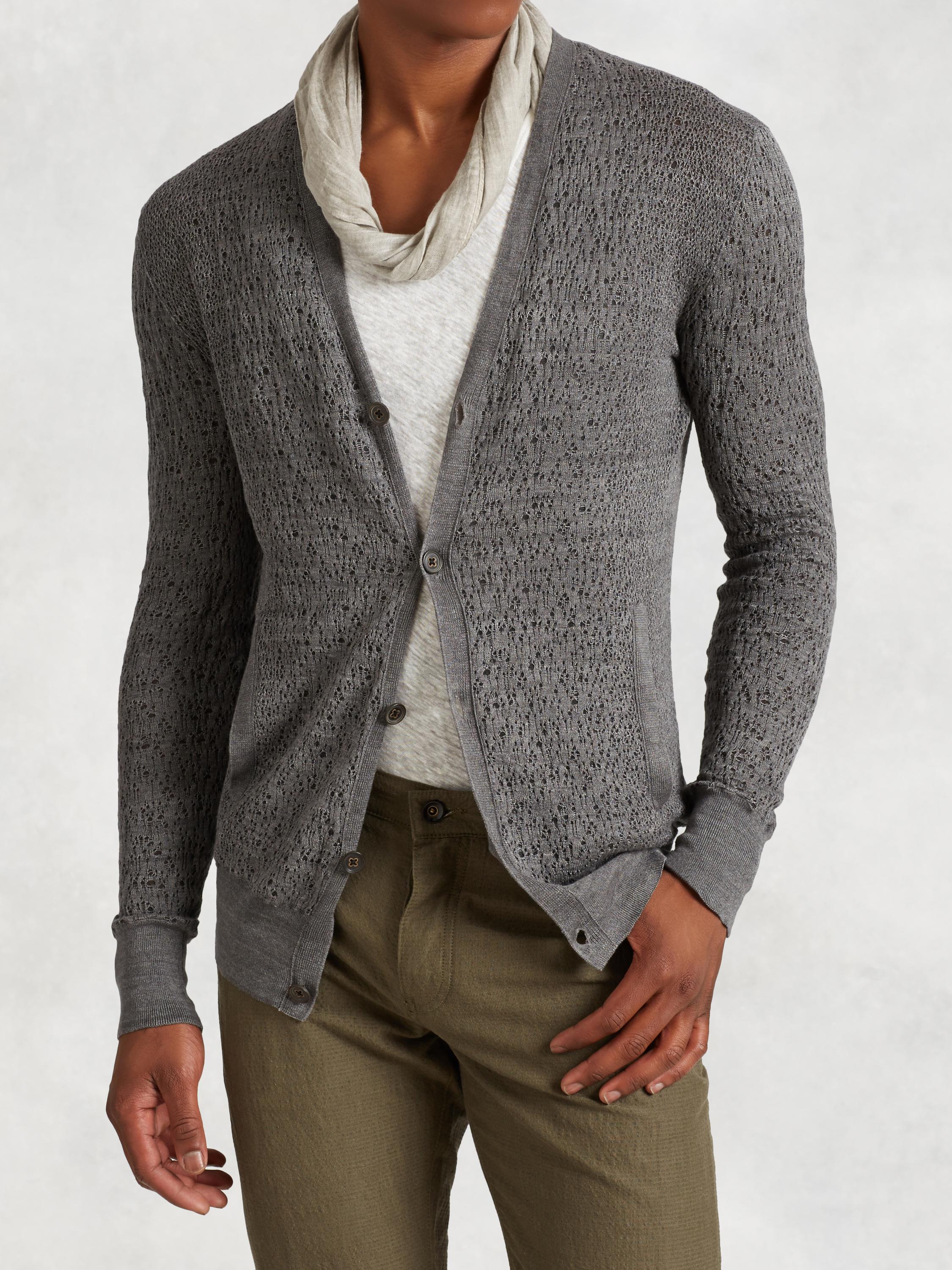 john varvatos cardigan