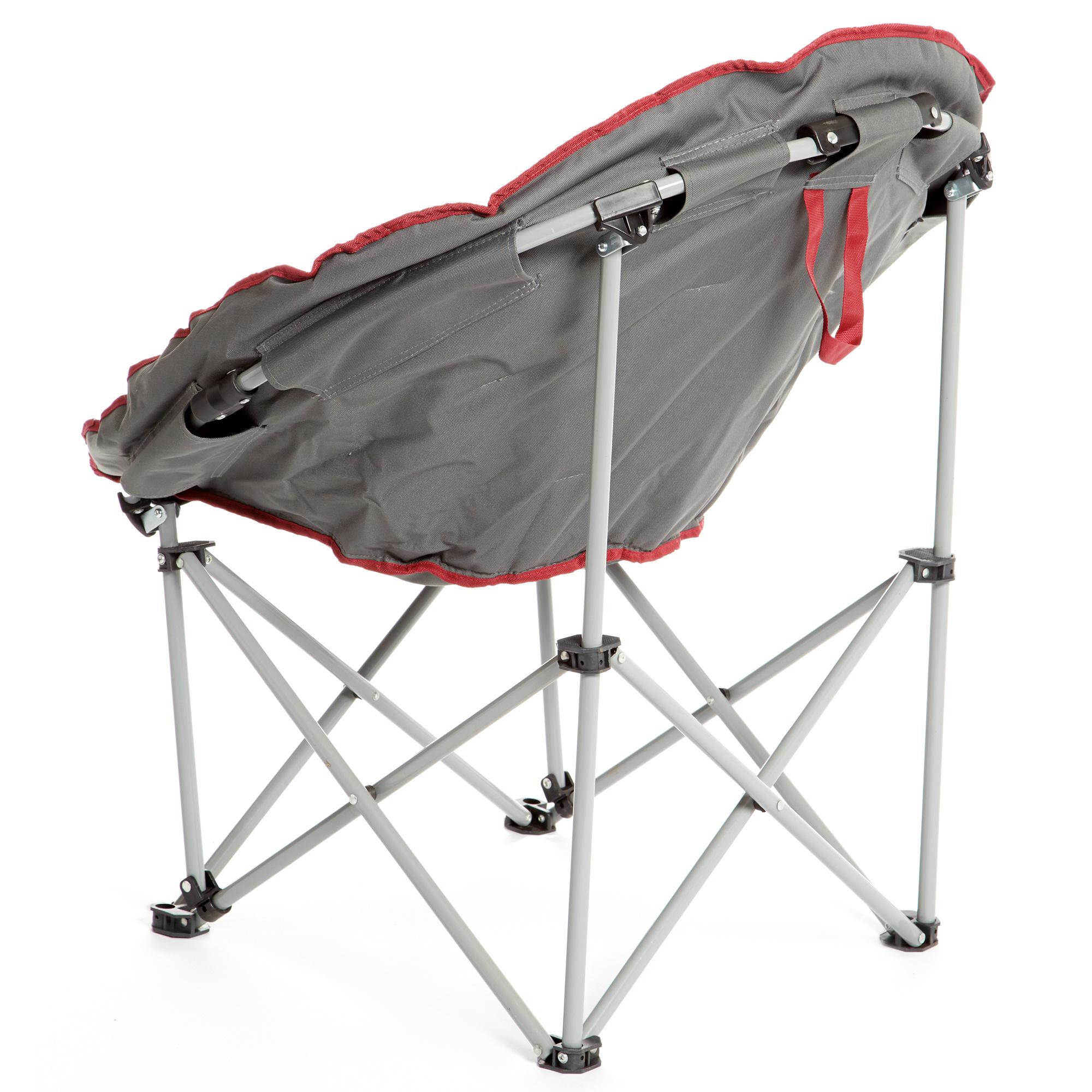 EUROHIKE Deluxe Moon Chair Grey eBay