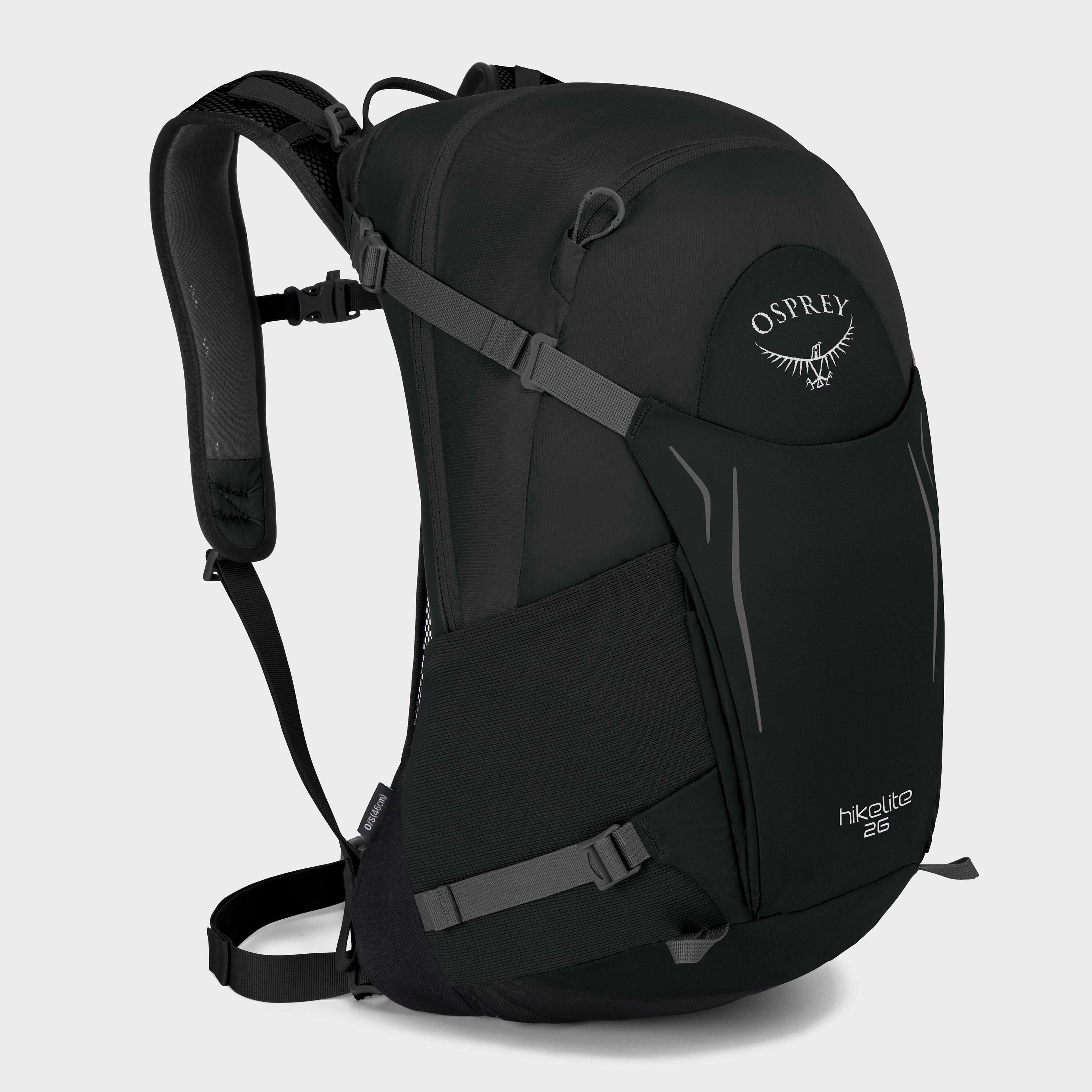 Osprey Hikelite 26 Daypack - Black, Black