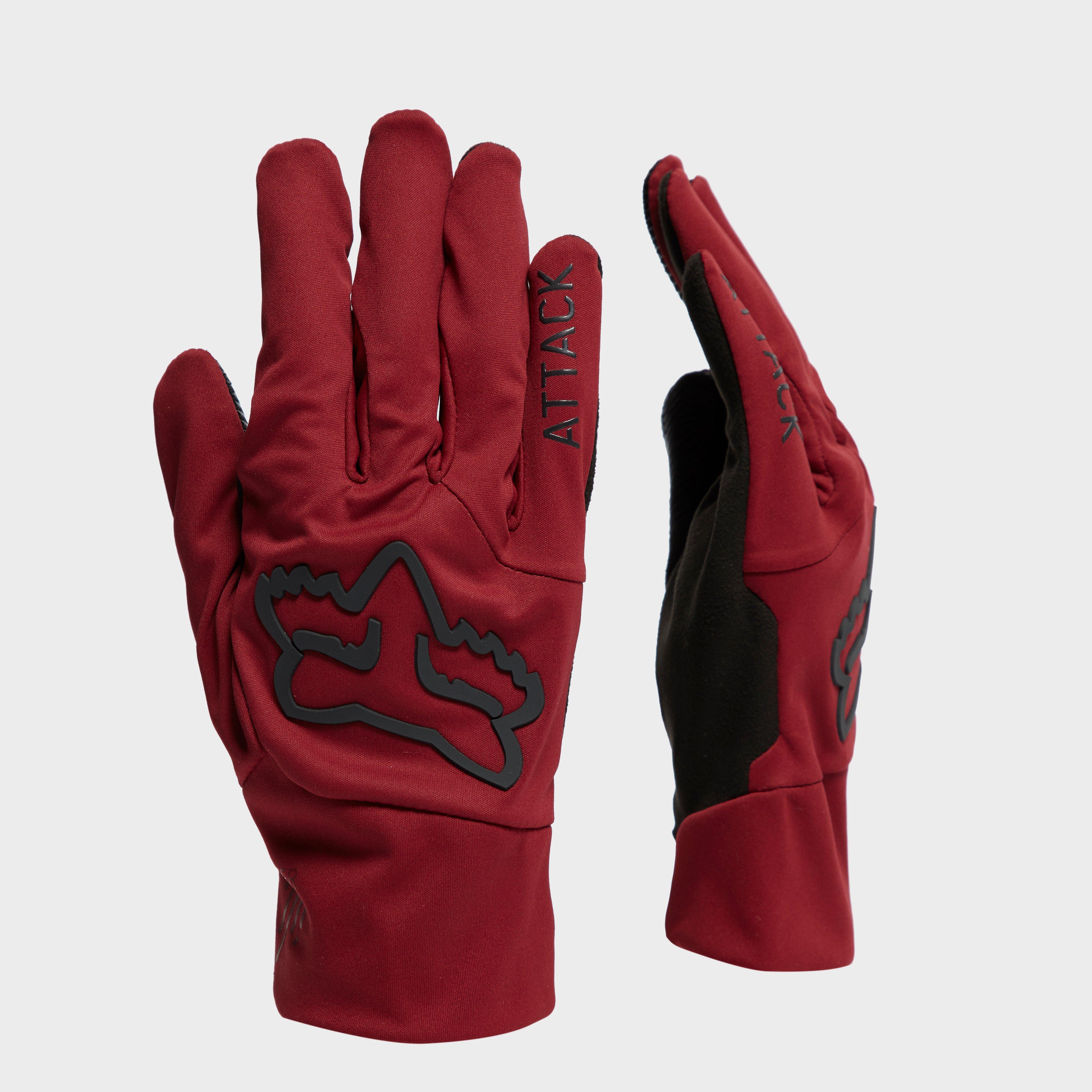 Fox Attack Water Glove - Red, Red