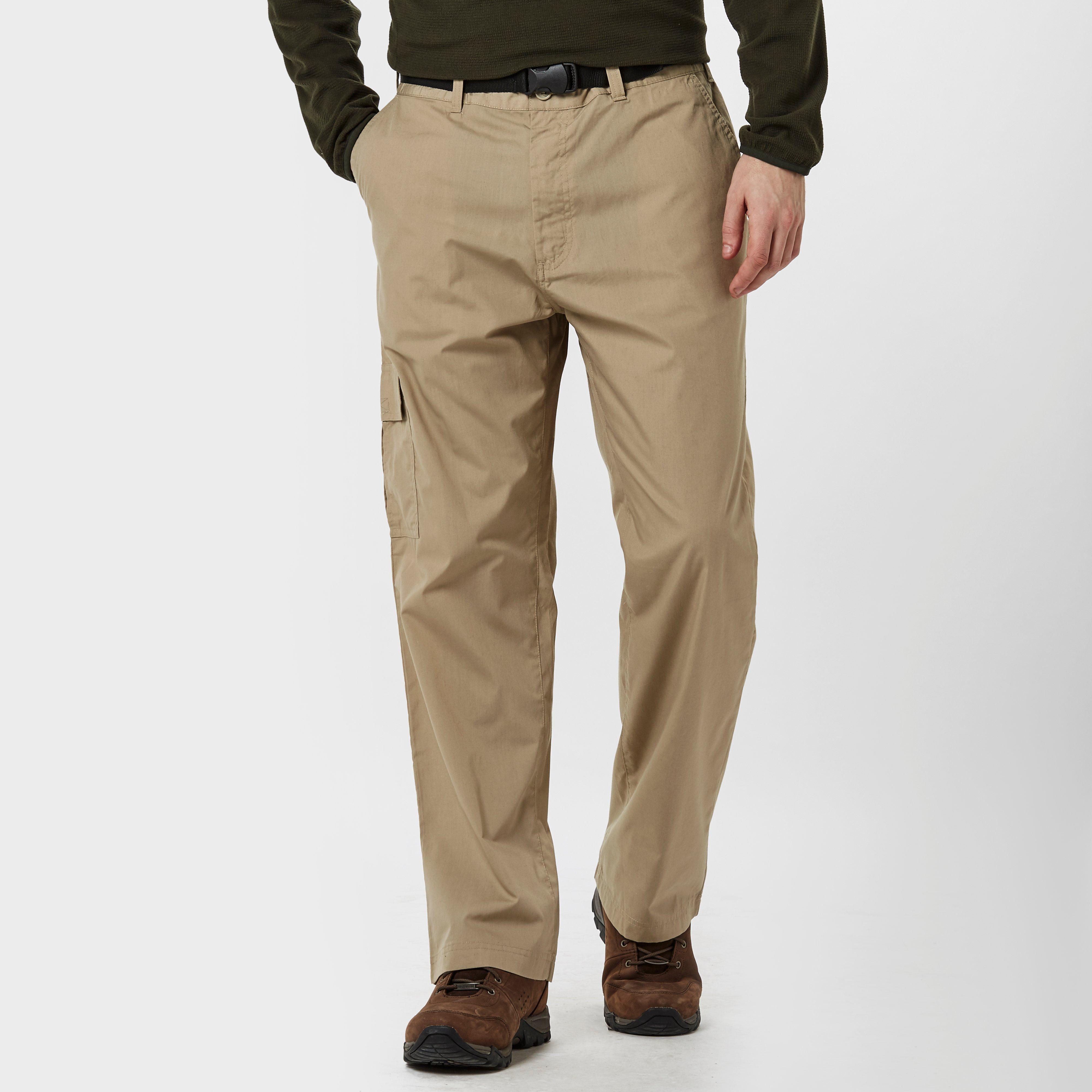 Peter Storm Men's Walking Trousers, Beige | Bear Grylls UK | Â£10.00