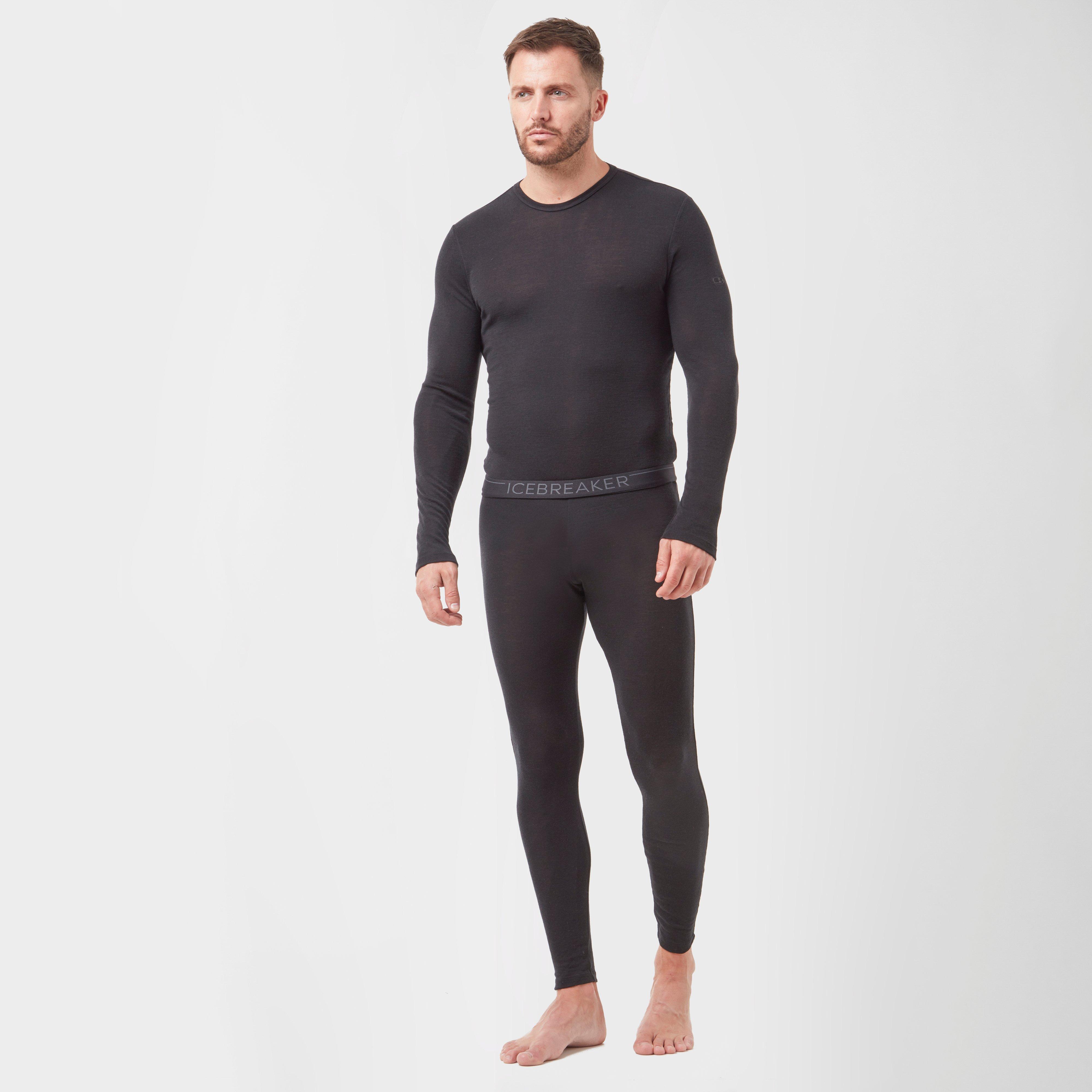 Icebreaker Men's 175 Everyday Leggings, Black