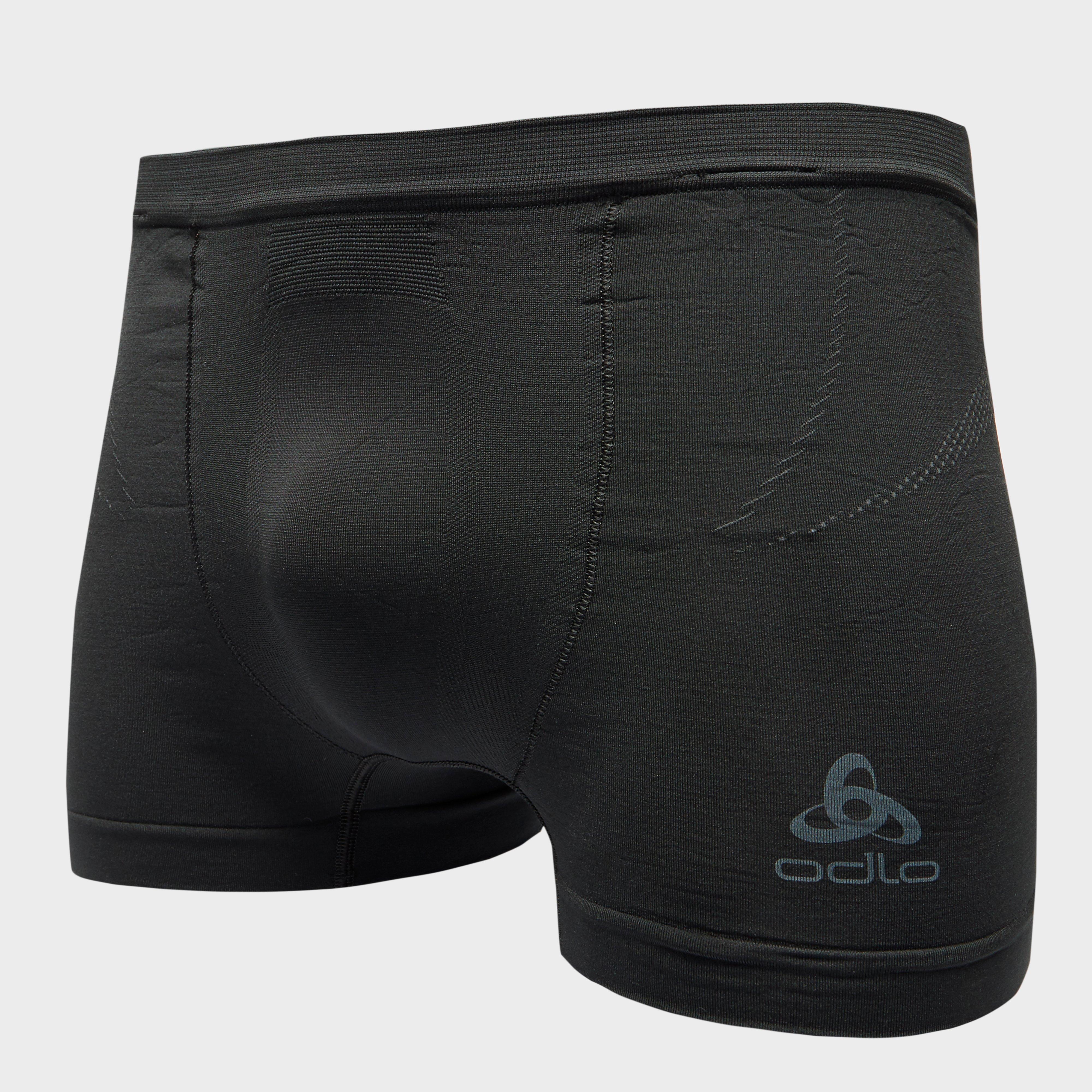Odlo Men's SUW Performance Light Boxershorts, Black