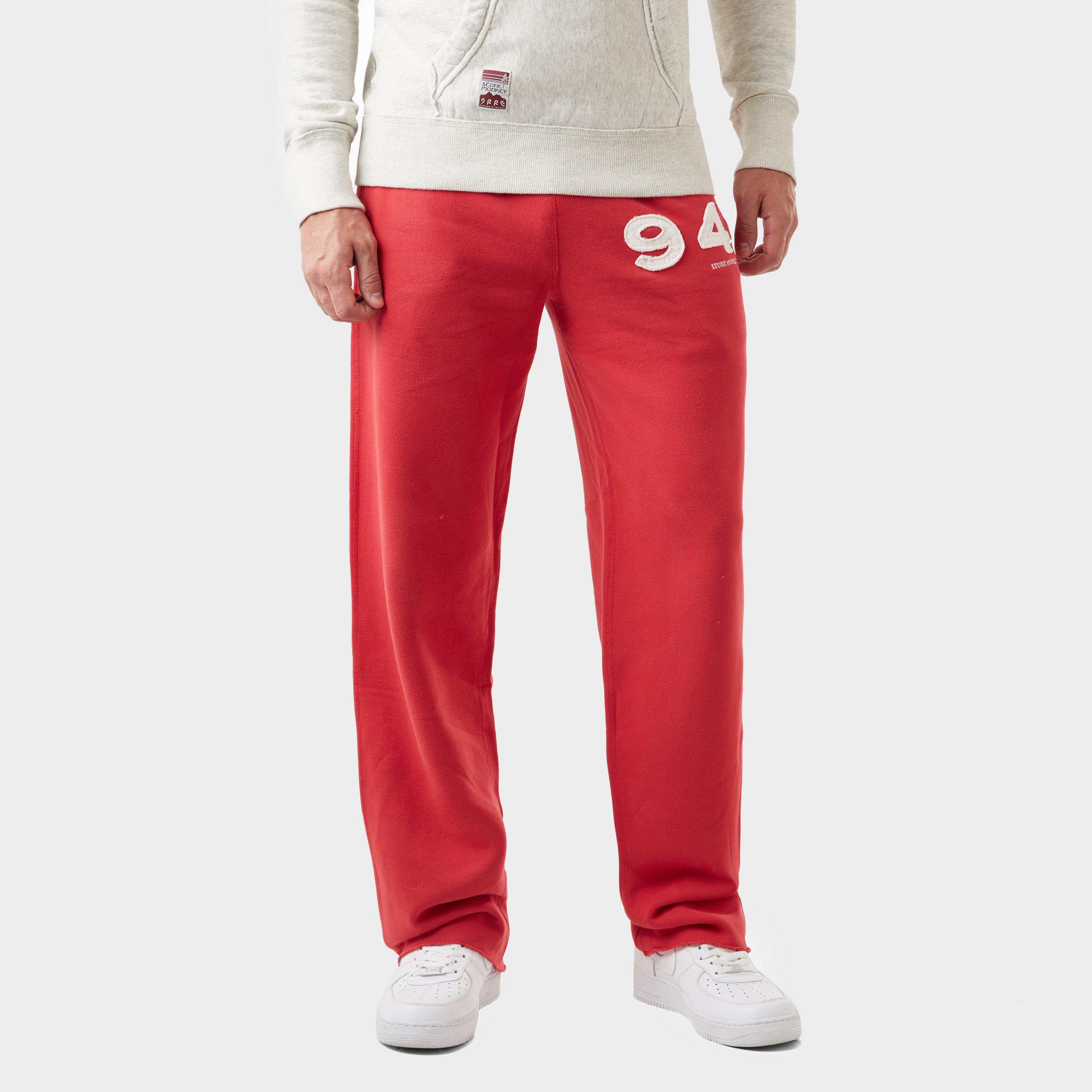 Photo of Stone monkey mens fleece pant - red- red