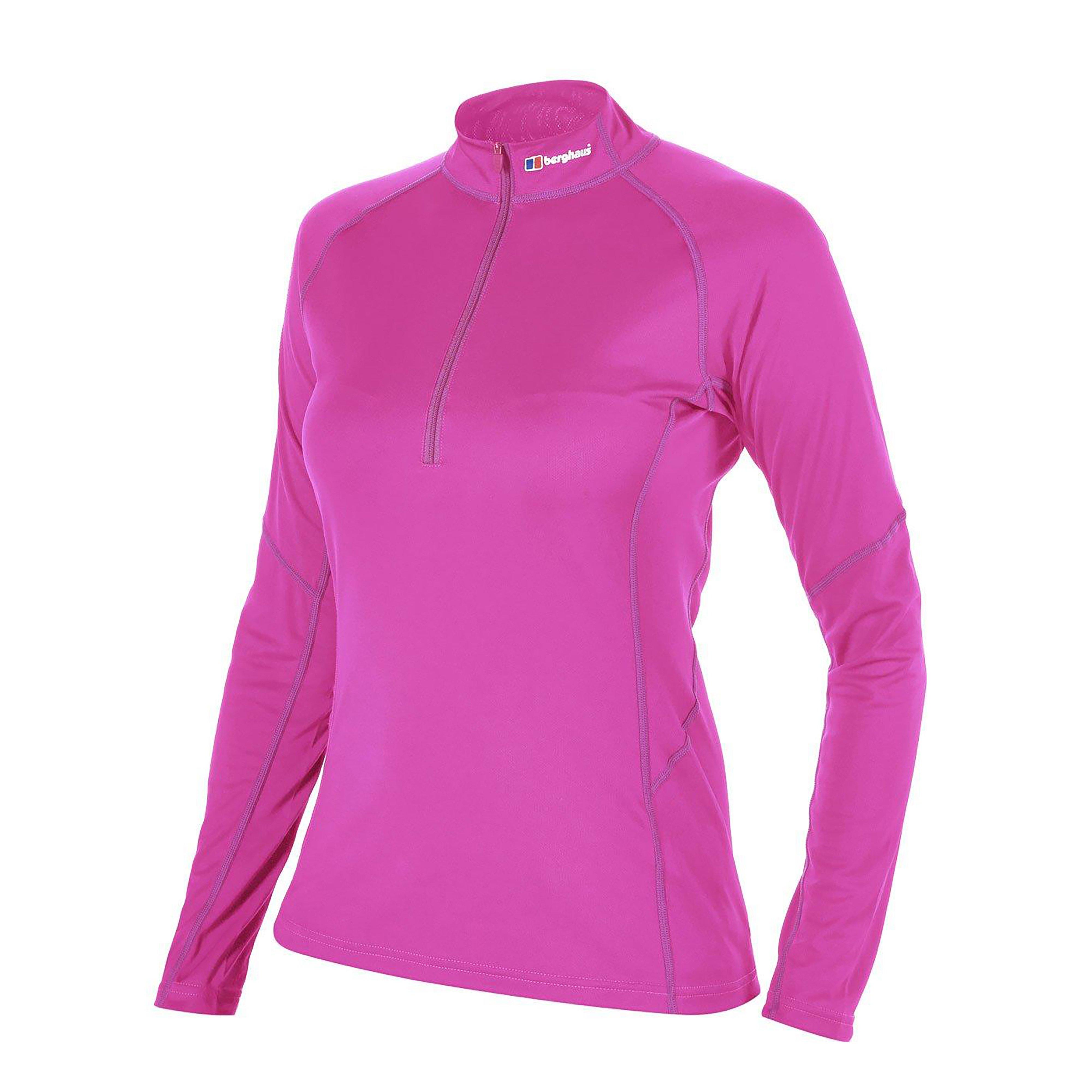 Womens Tech Long Sleeve Zip Tee Ilith 