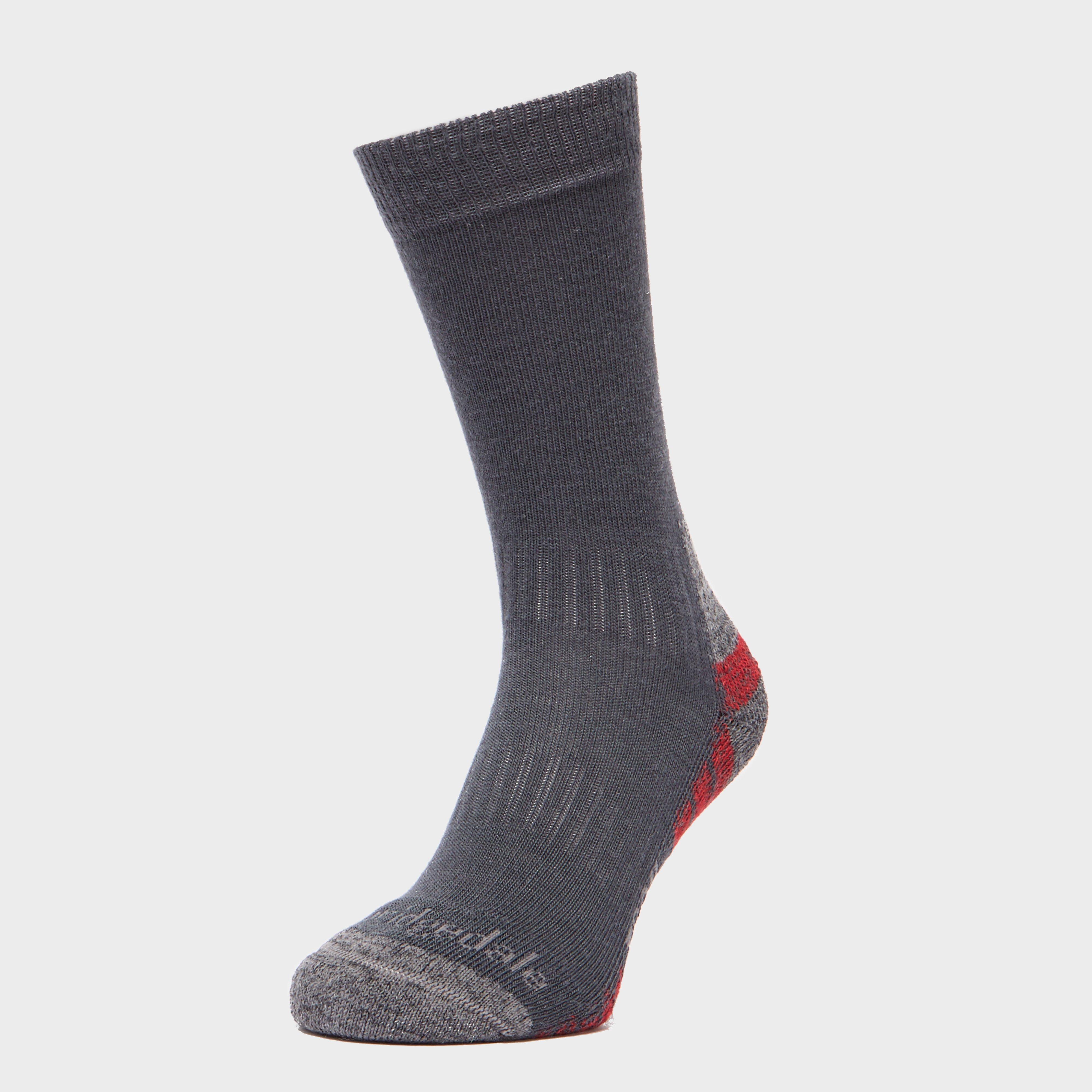 Bridgedale WoolFusion Trail Ultra Light Socks - Grey, Grey