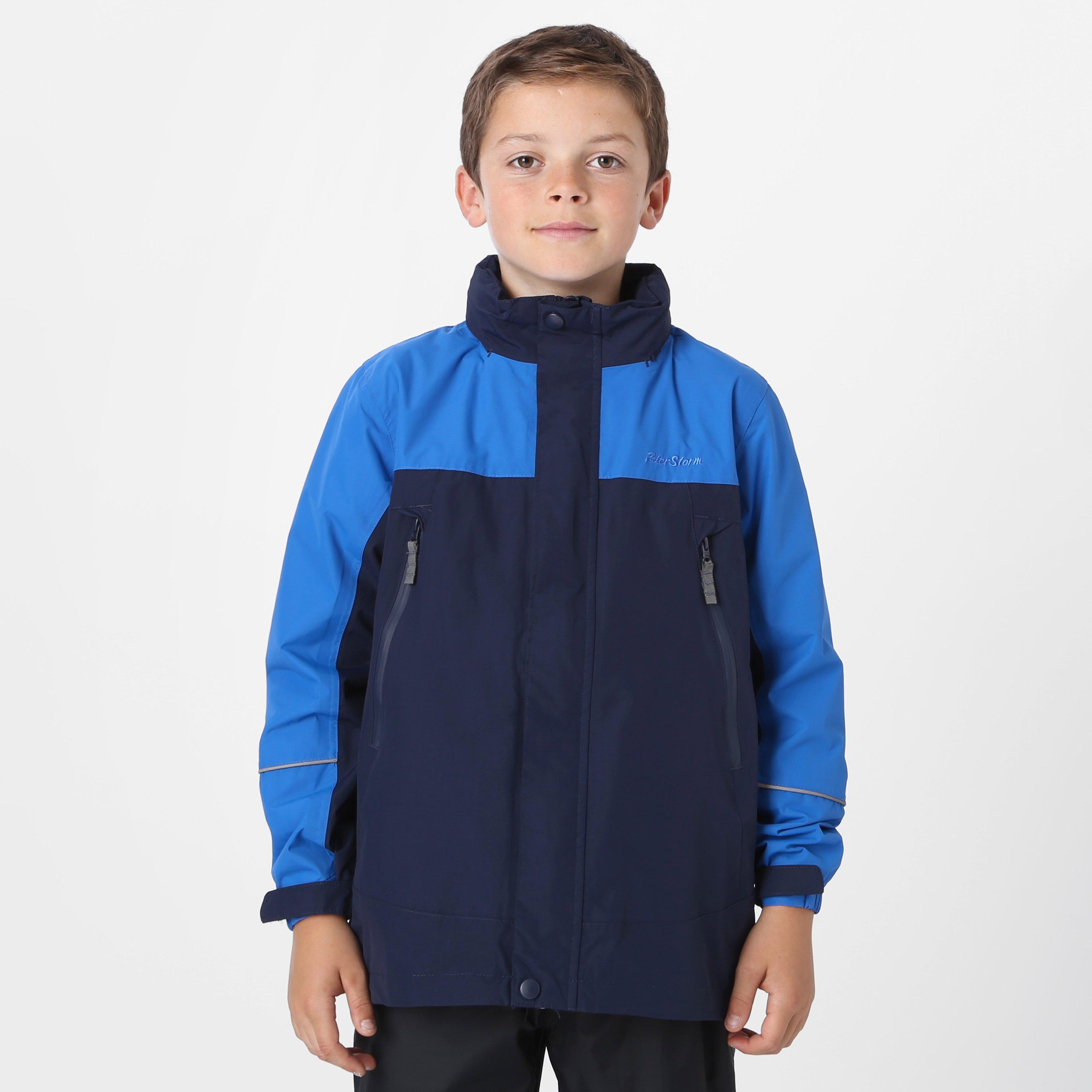 Photo of Peter storm kids mercury waterproof jacket - blue- blue
