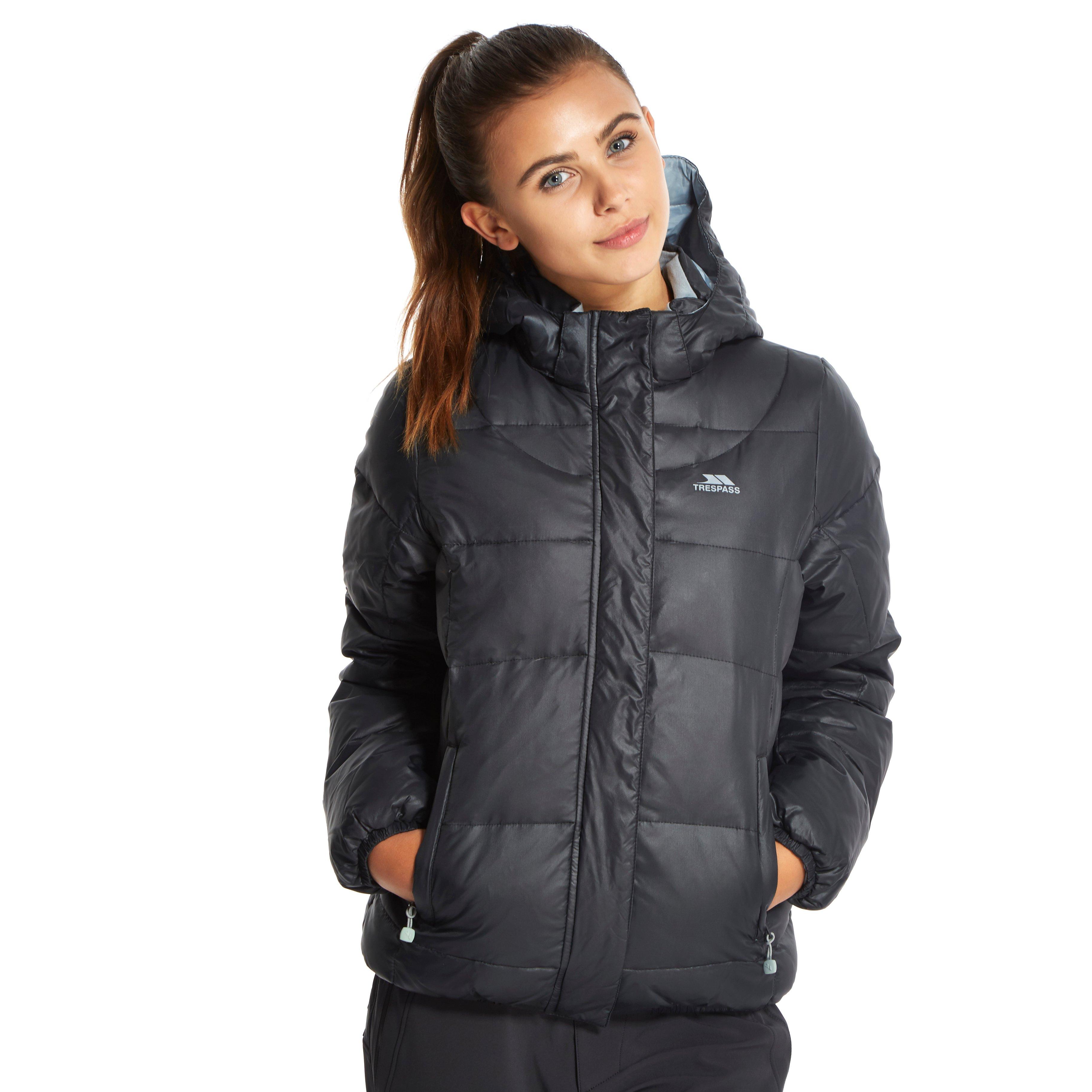 next black puffa coat