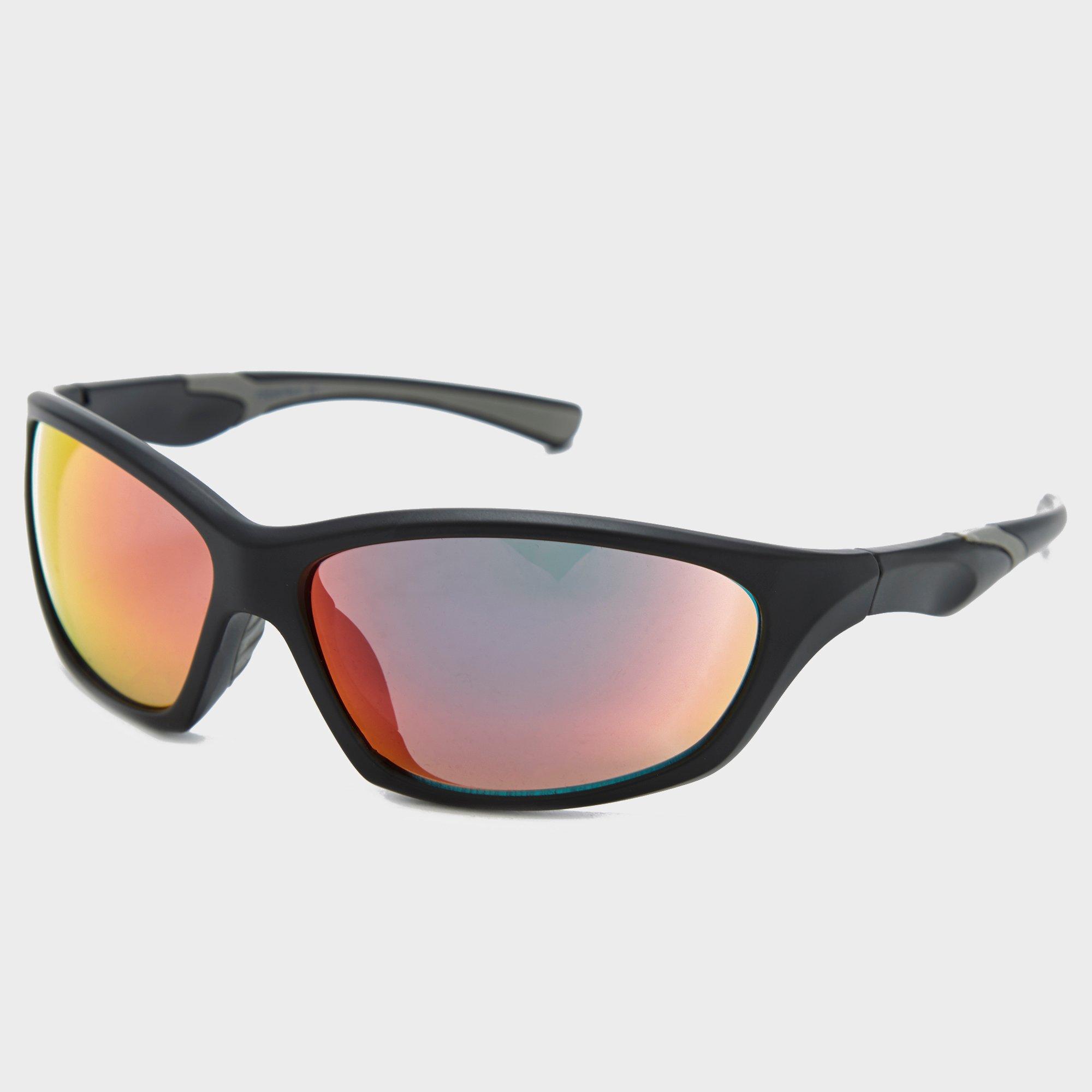 Peter Storm Men's Sport Square Wrap-Around Sunglasses, Black
