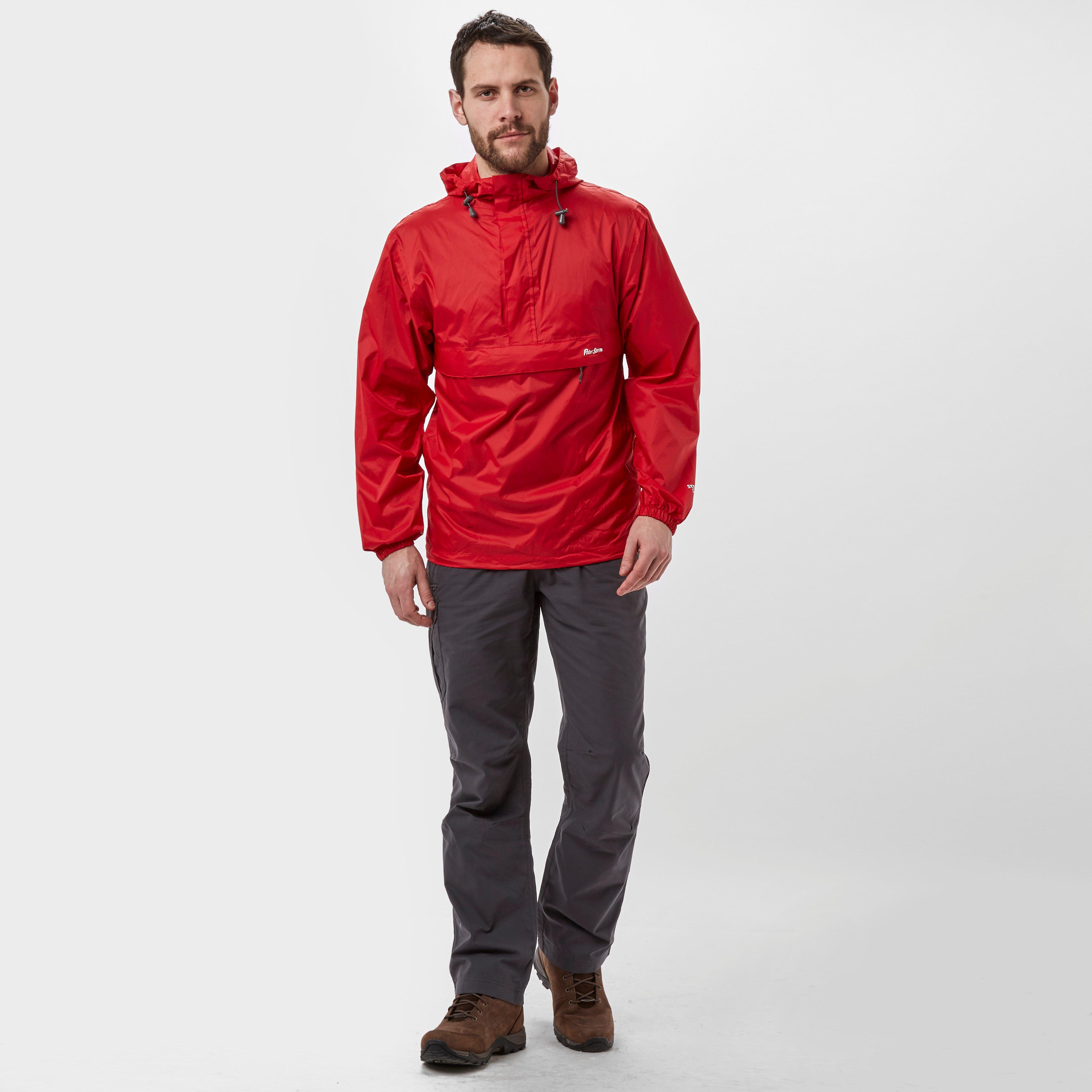 PETER STORM Men's Packable Cagoule Red eBay