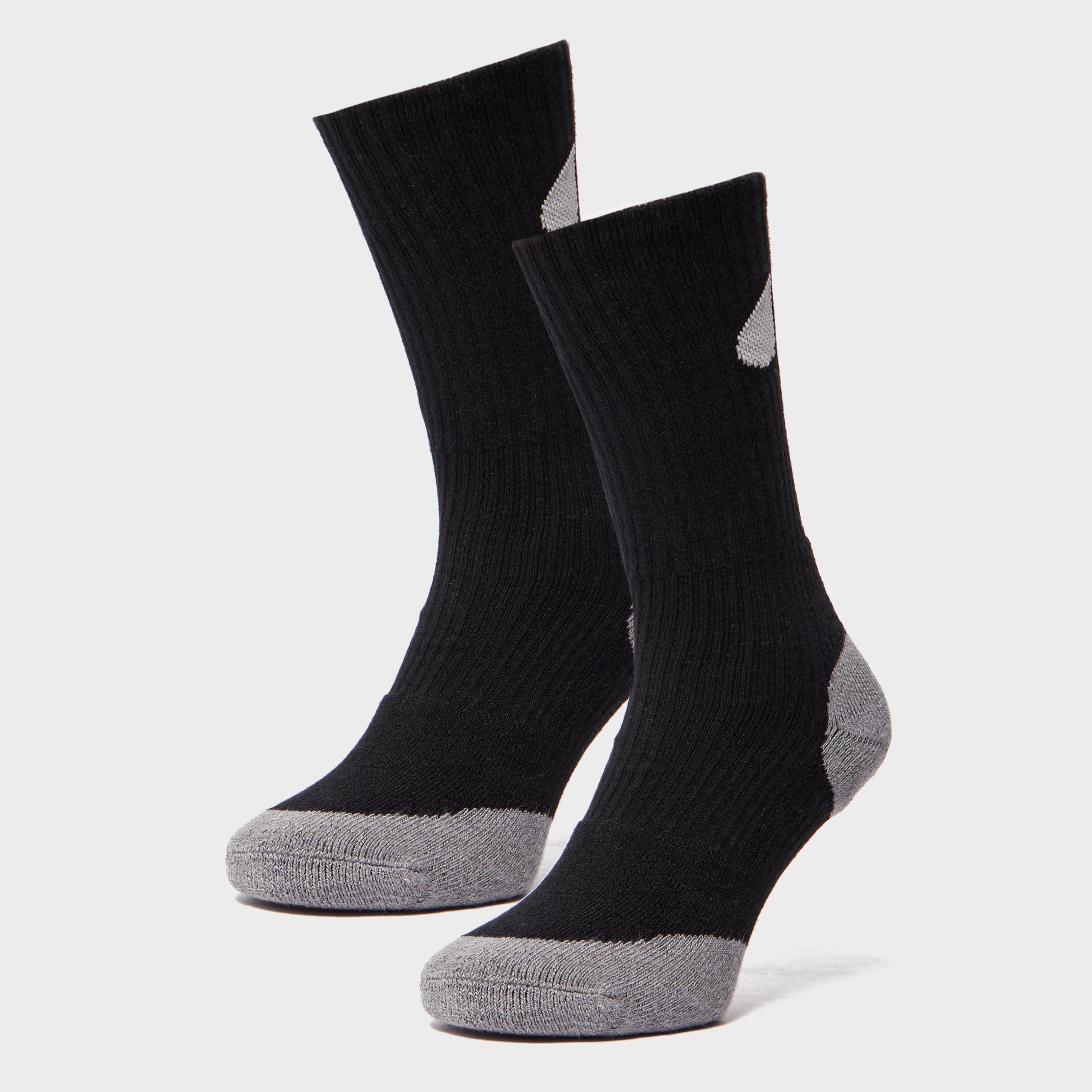 Peter Storm Double Layer Socks - 2 Pack - Grey, Grey