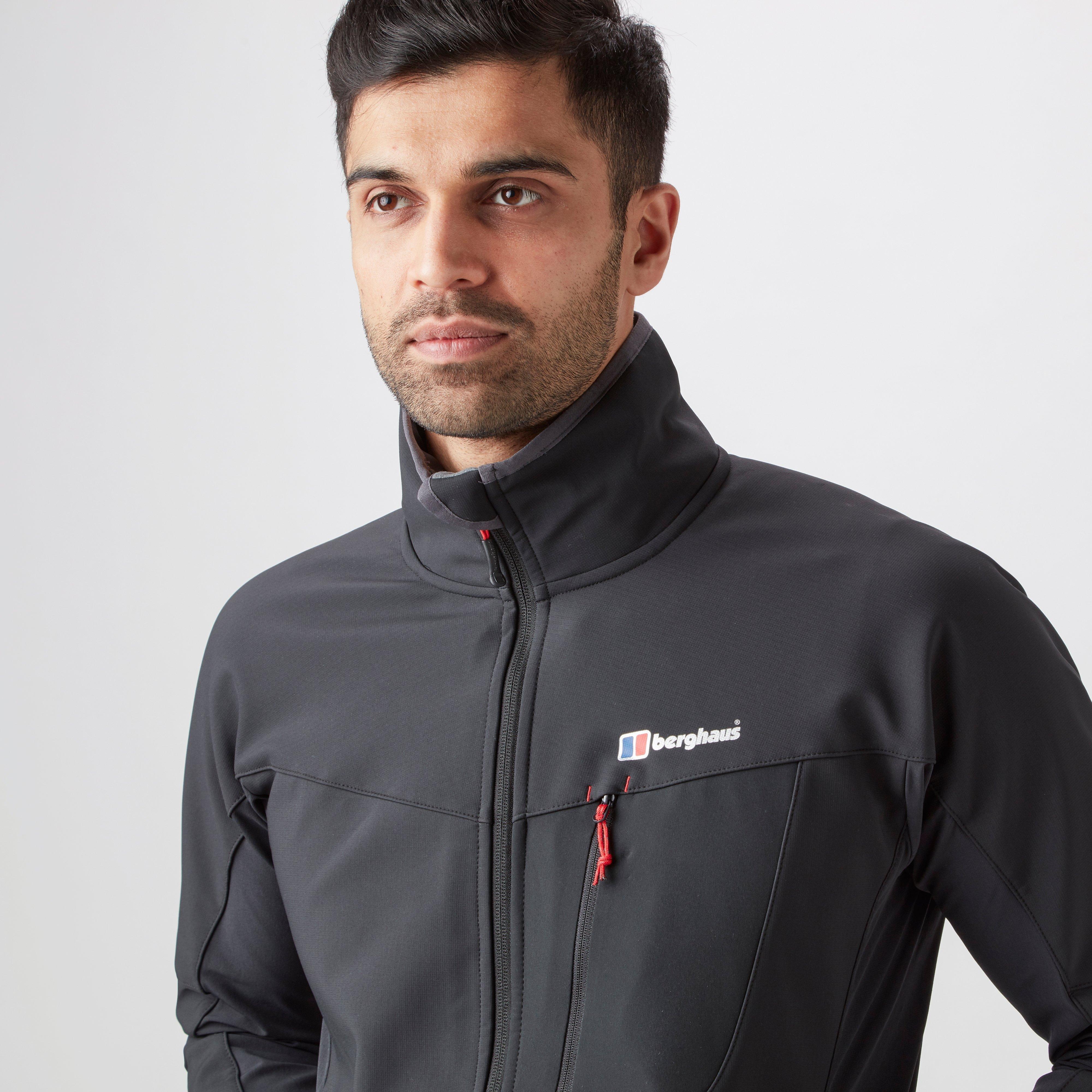 BERGHAUS Men's Ghlas Softshell Jacket Black eBay