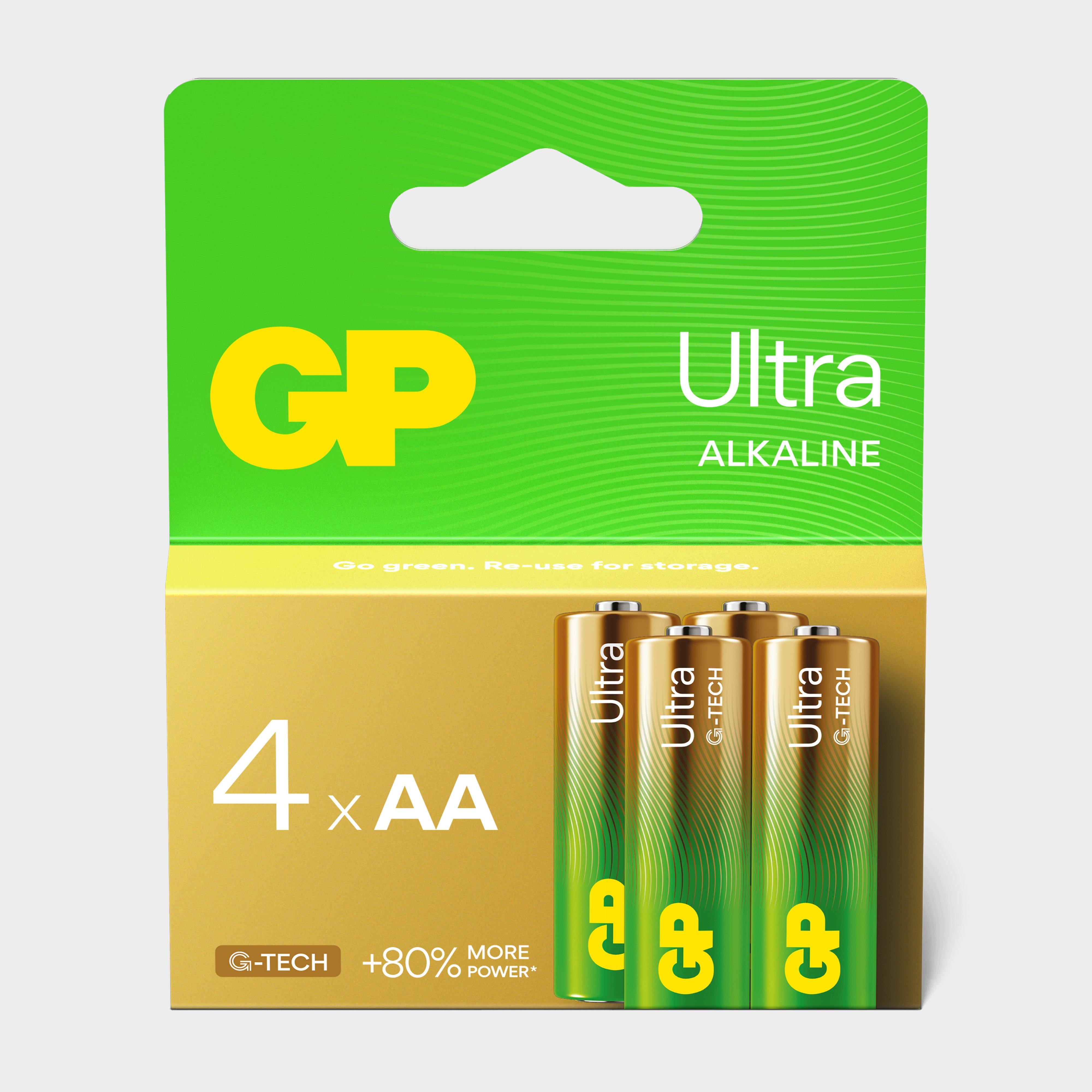 GP Batteries Ultra Alkaline AA 4 Pack