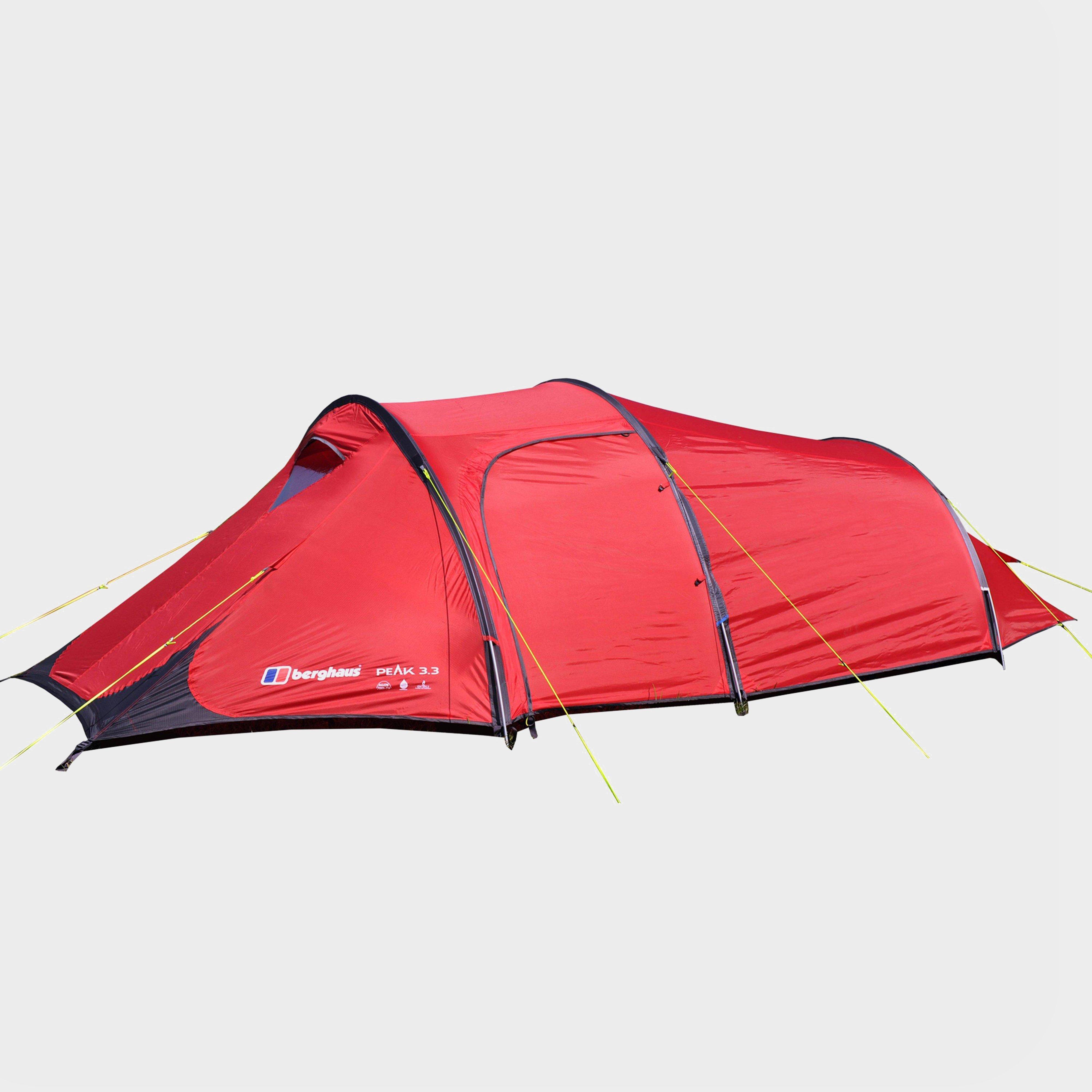 Berghaus Peak 3.3 Tent - Red, Red Review - Adventure Reviews