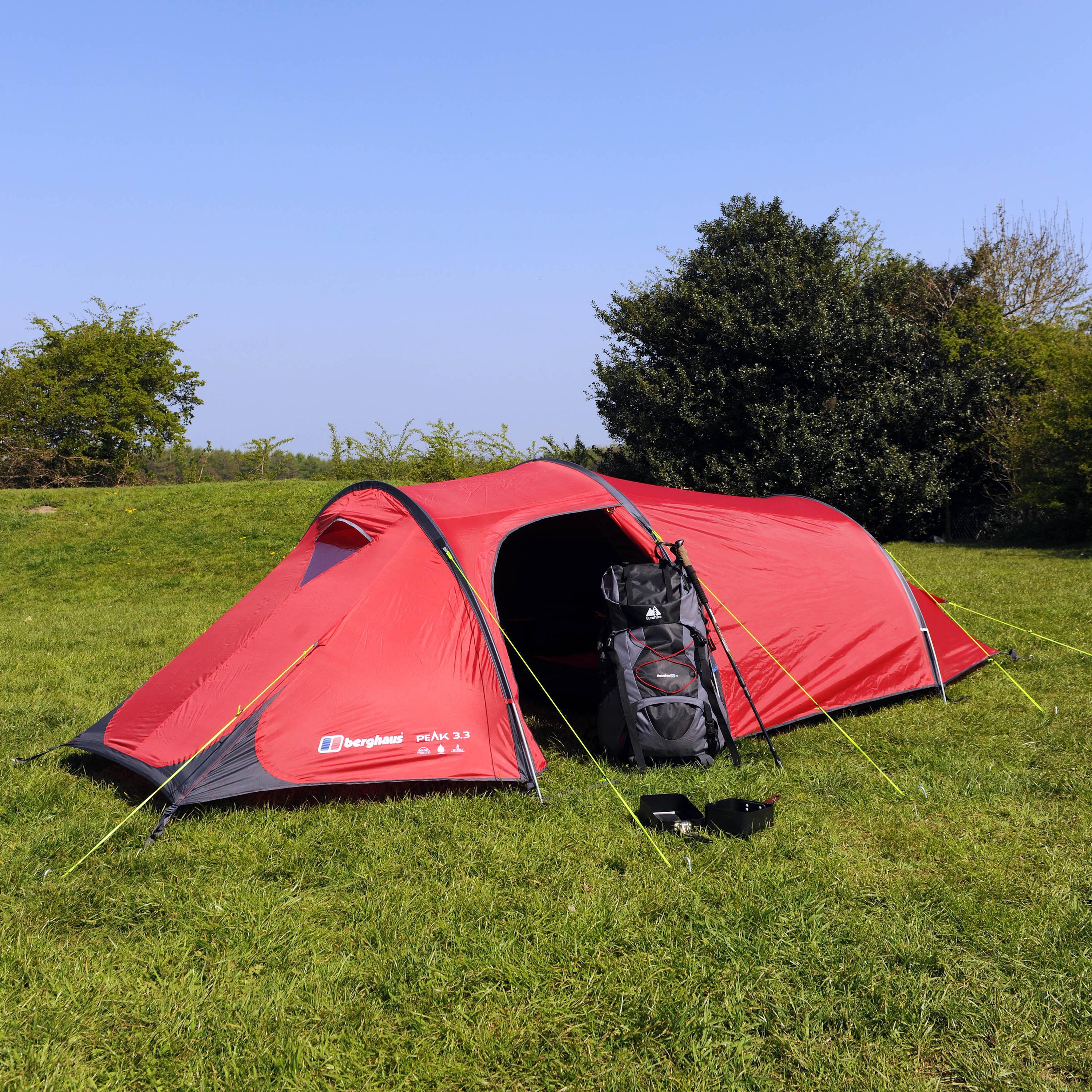 BERGHAUS Peak 3.3 Tent Red