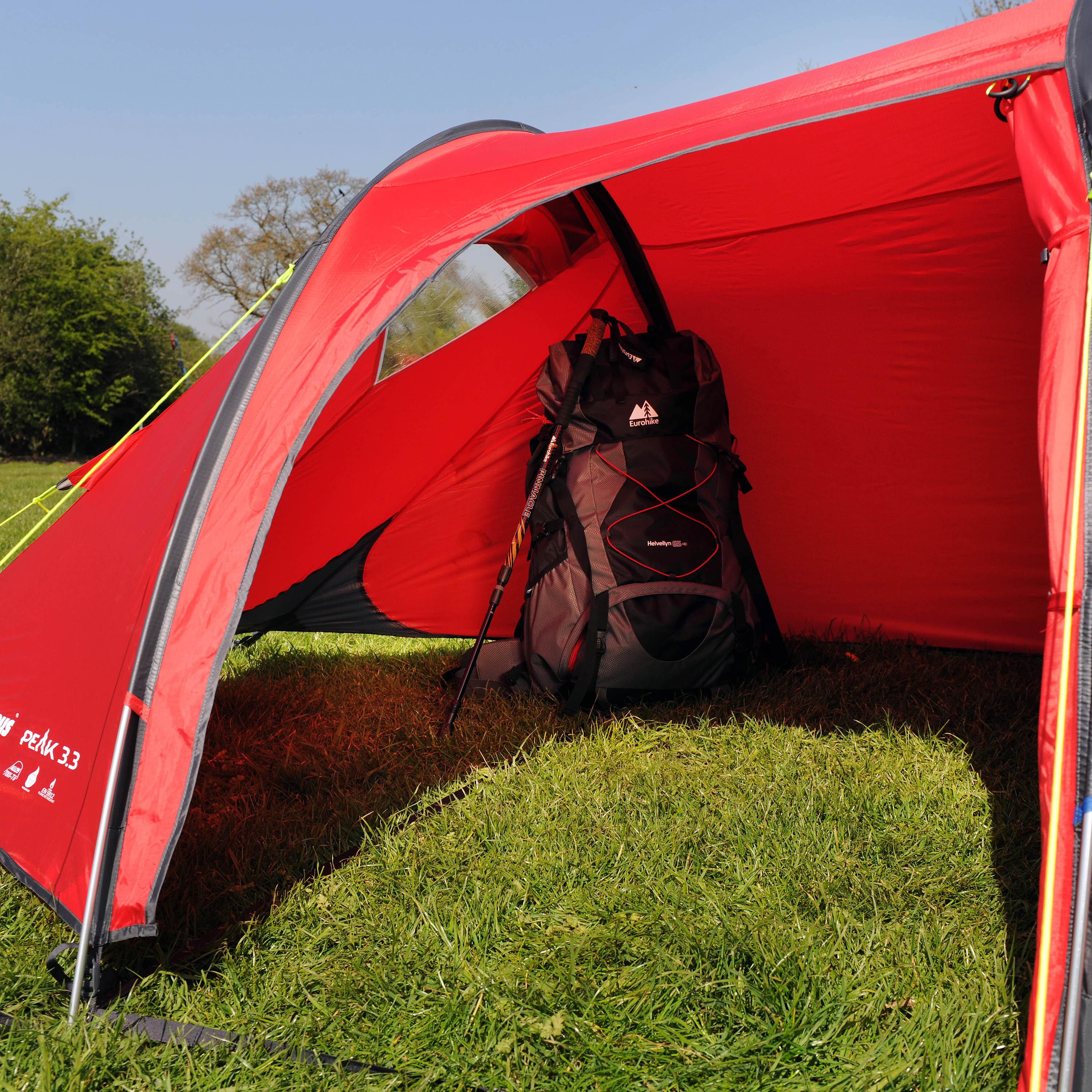 BERGHAUS Peak 3.3 Tent Red