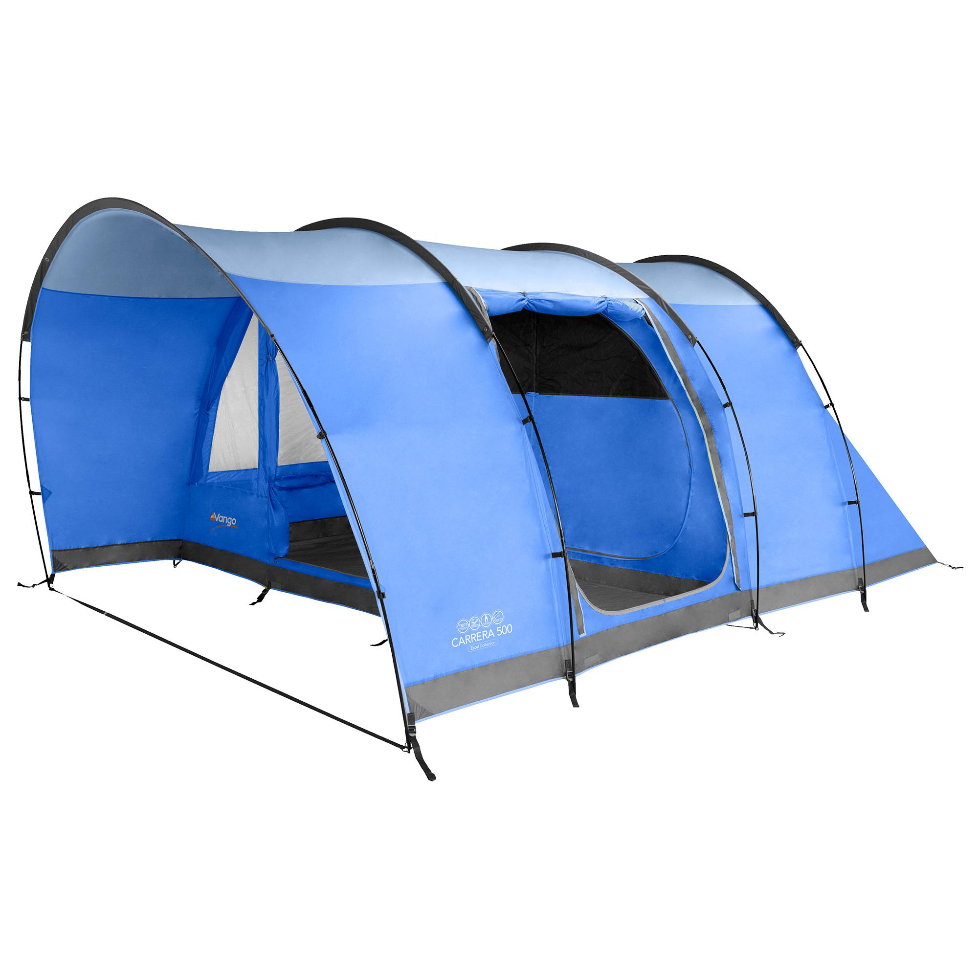 Vango Carrera 500 Tent Blue, Blue Review Adventure Reviews