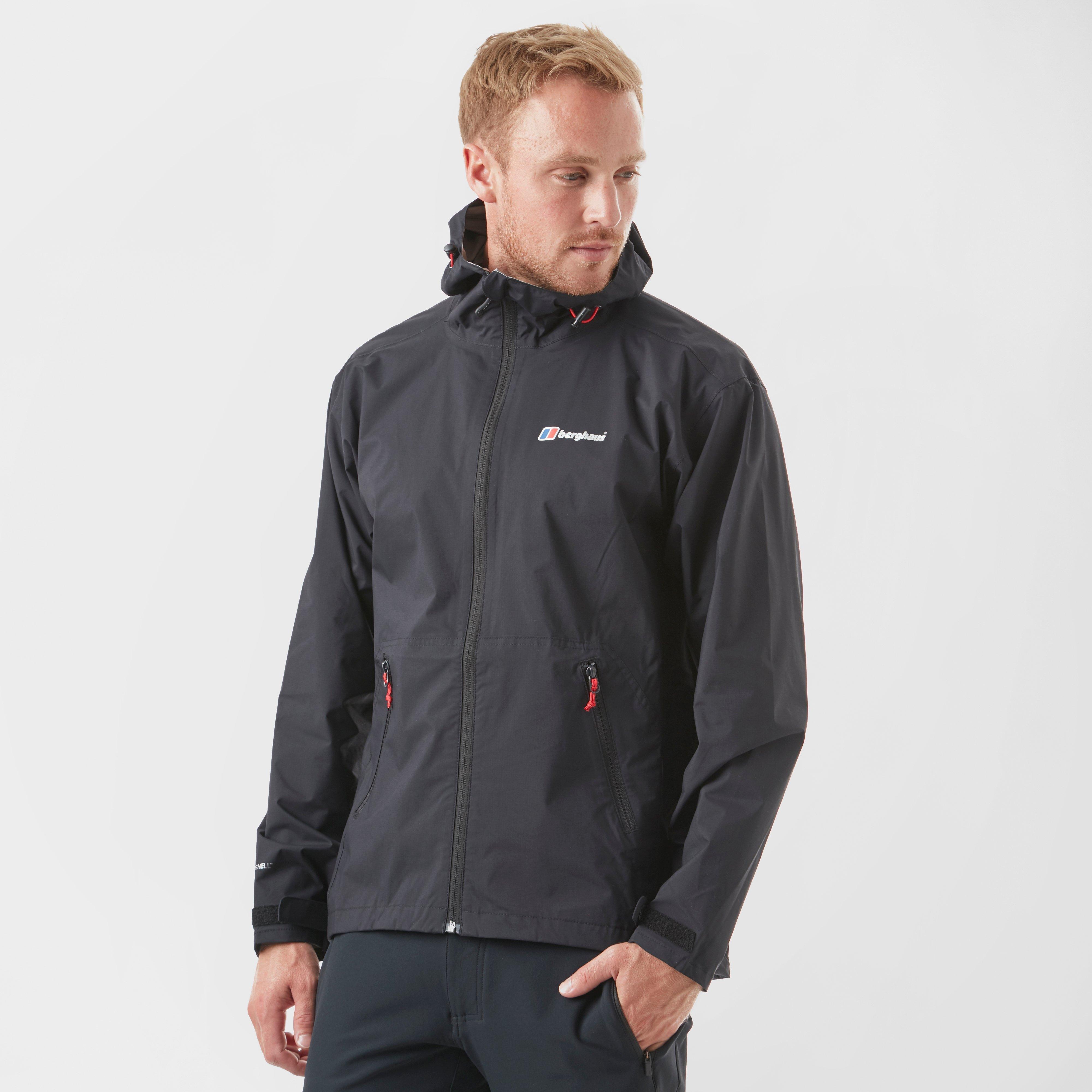 Berghaus Men's Stormcloud Waterproof Jacket, Black