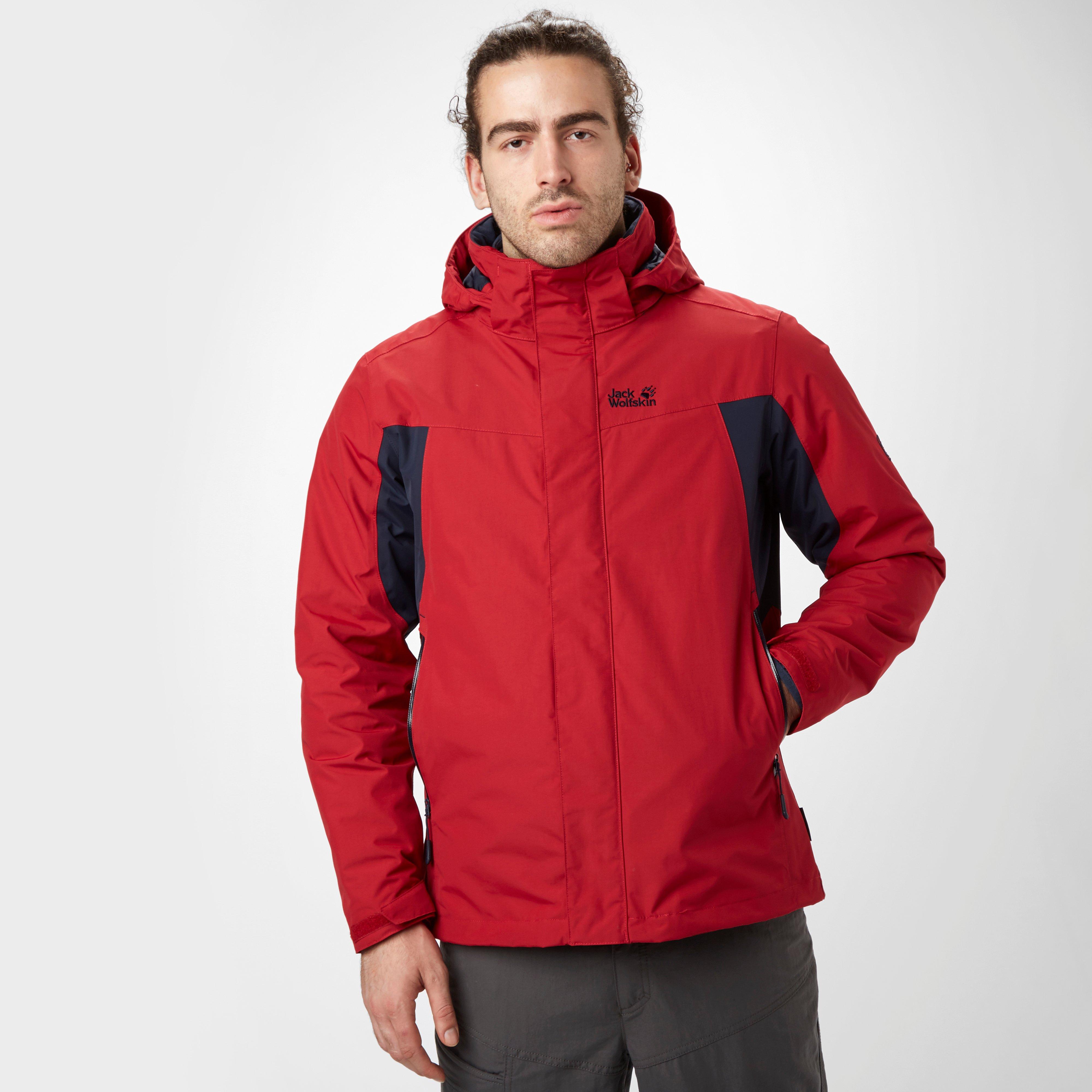 Jack wolfskin red clearance jacket