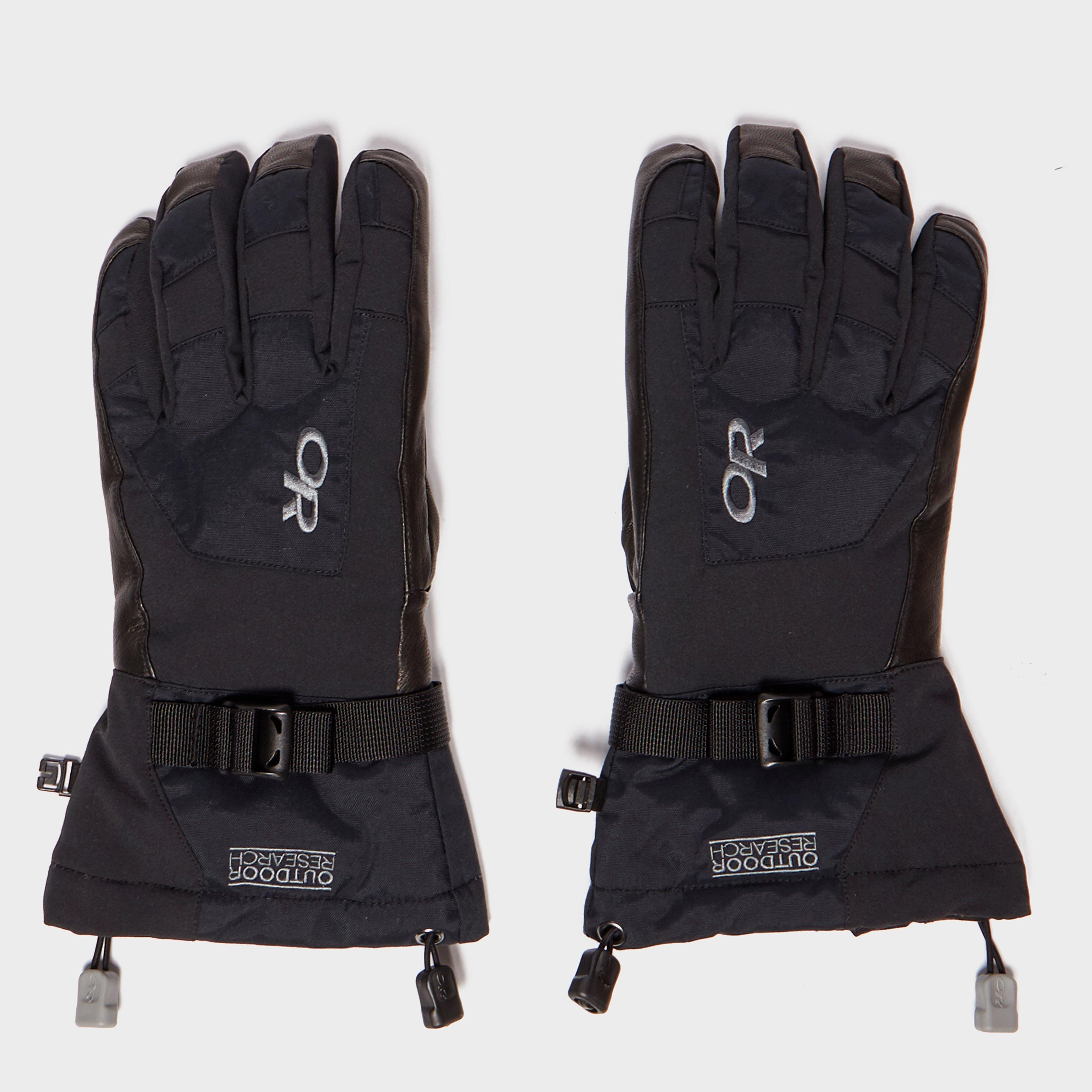 Outdoor Research Revolution Ski Gloves - Black, Black