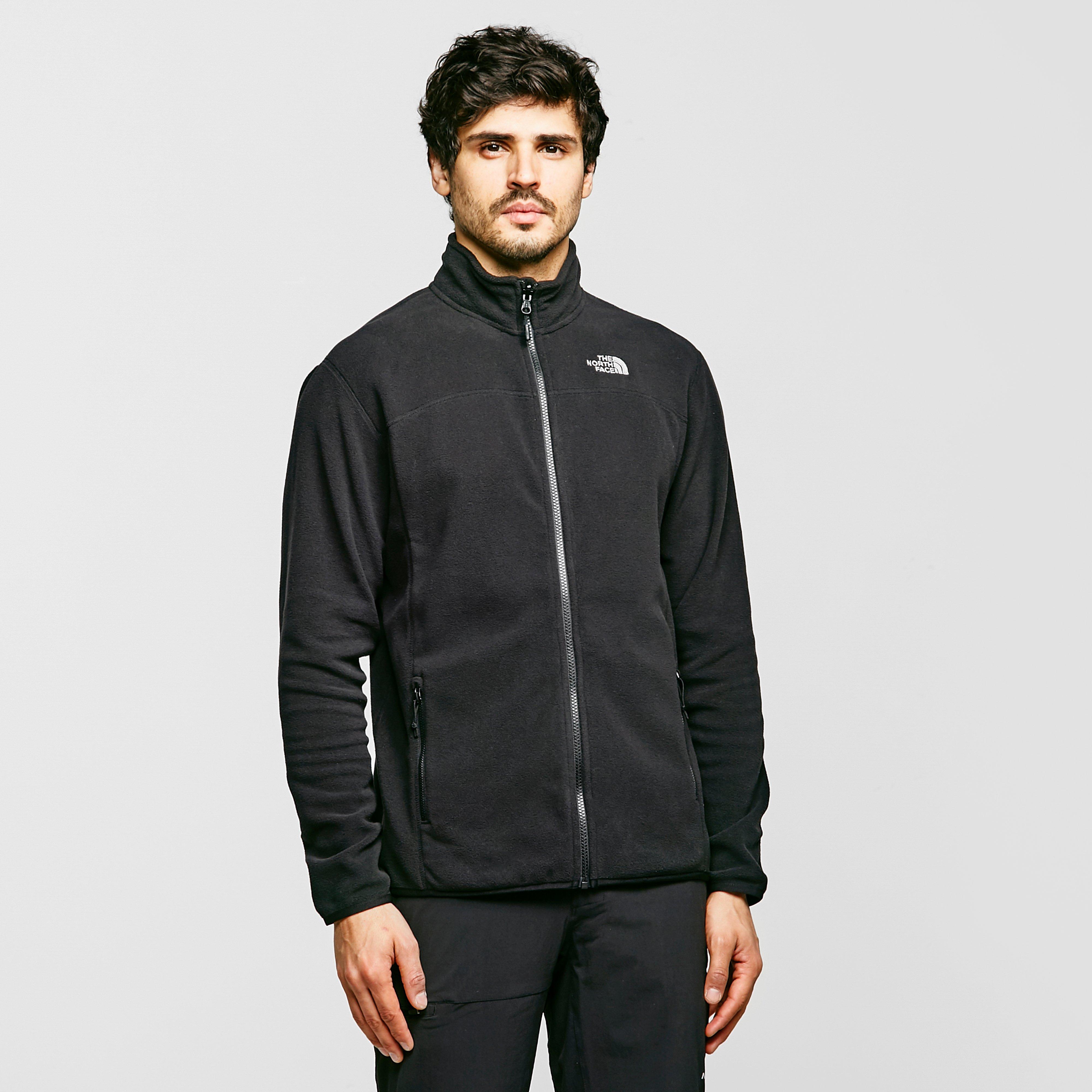 north face zip fleece mens