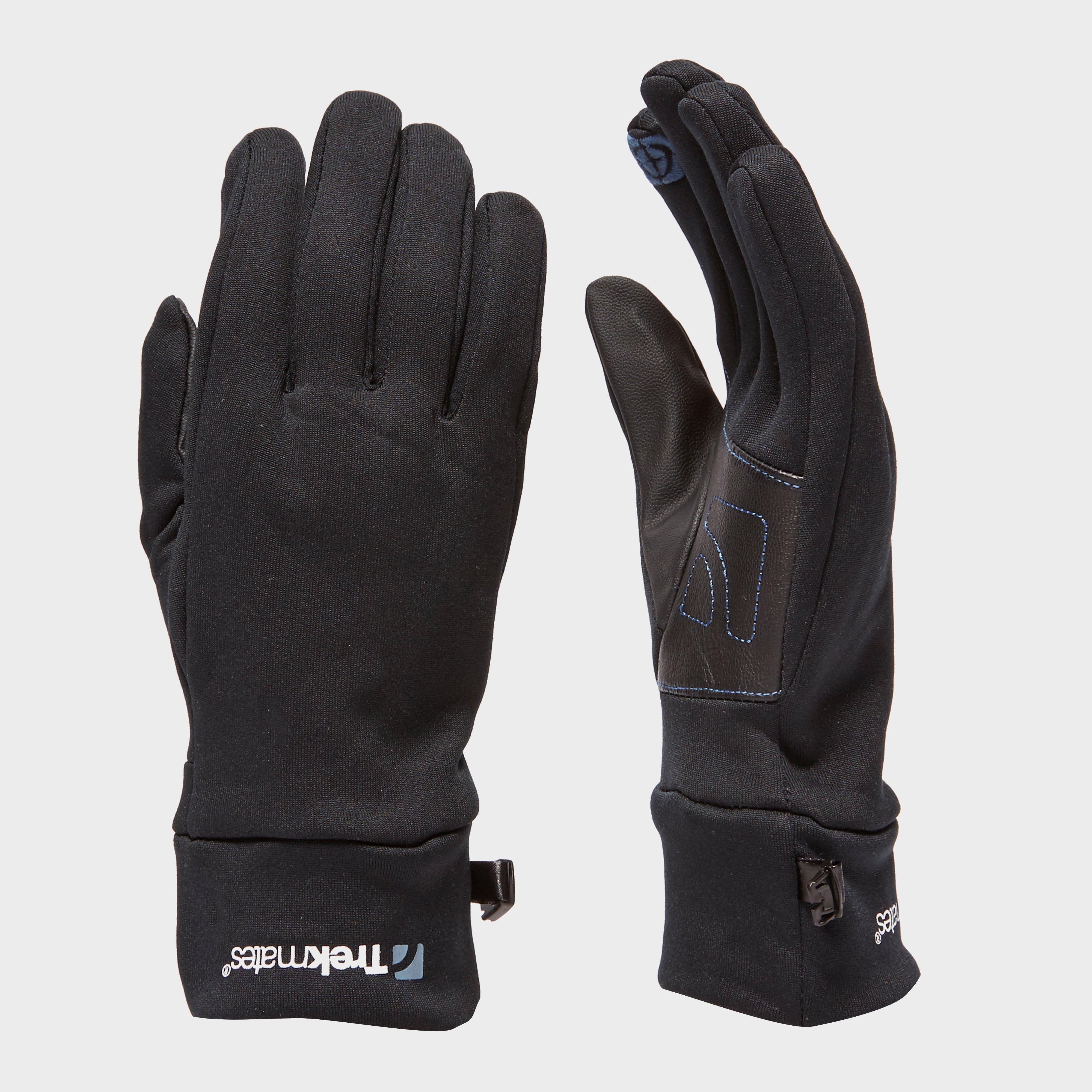 Trekmates Unisex Ullscarf Glove - Black, Black
