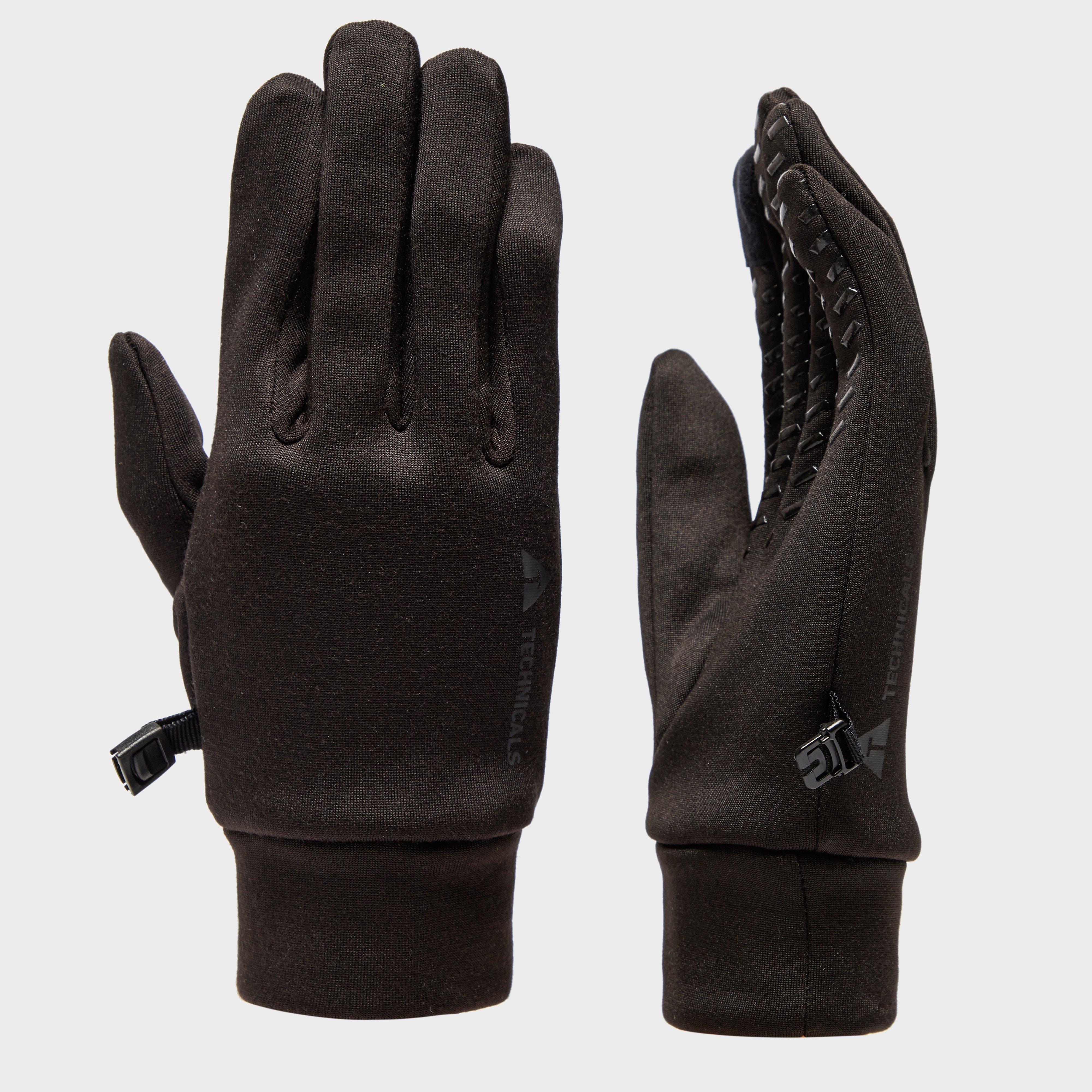 Technicals Touch Screen Glove - Black, Black
