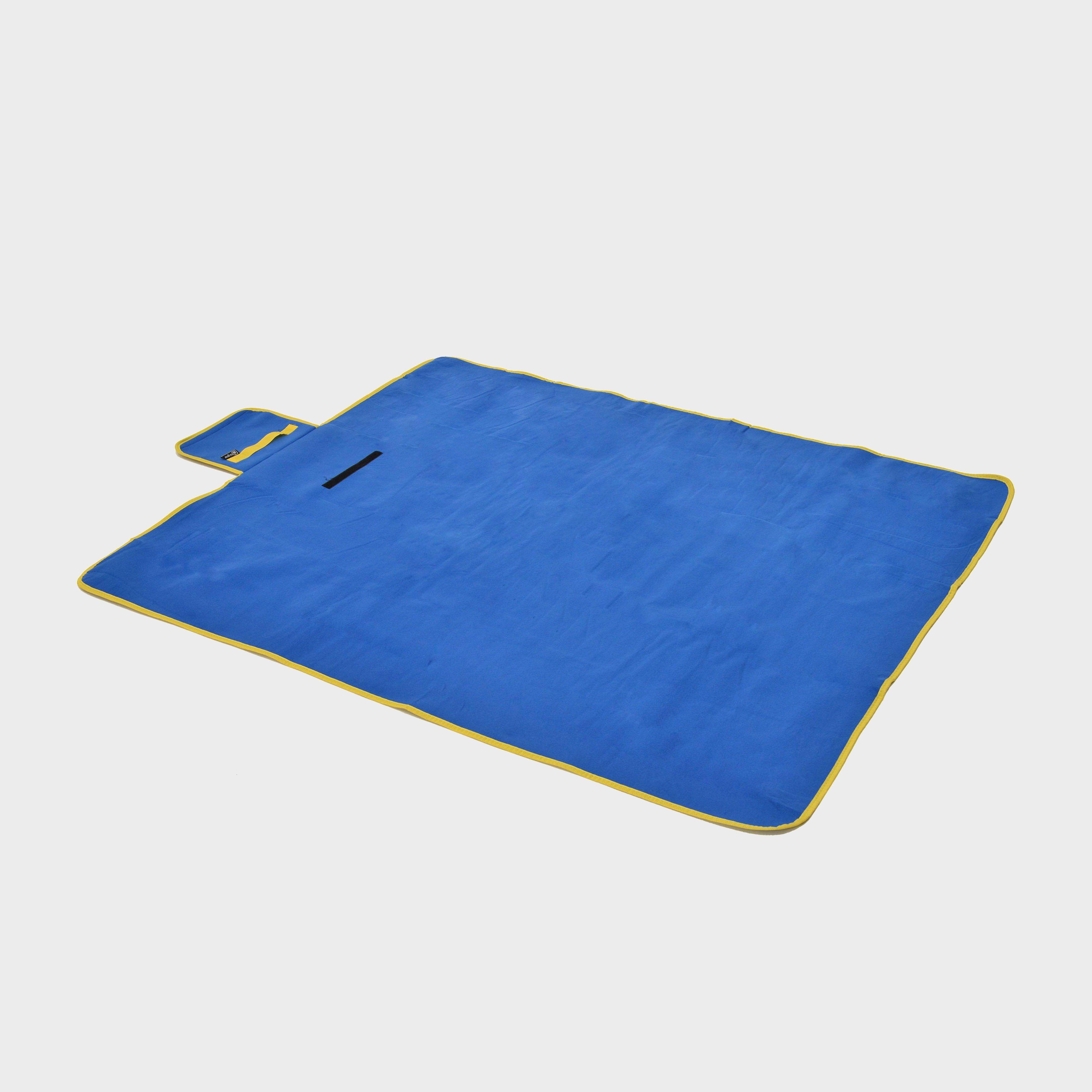 Image of HI-GEAR Fleece Picnic Rug, BLUE/RUG