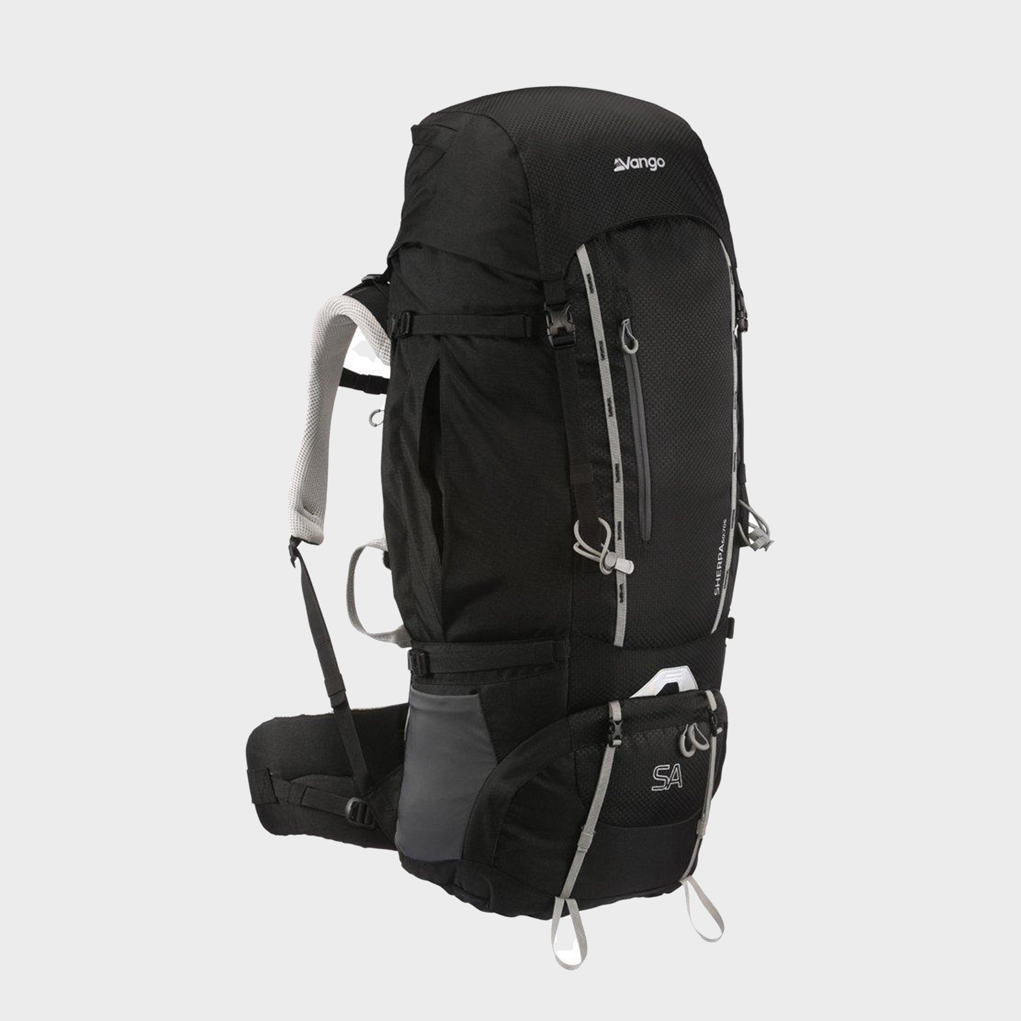 Vango Sherpa 60:70 S Rucksack, Black