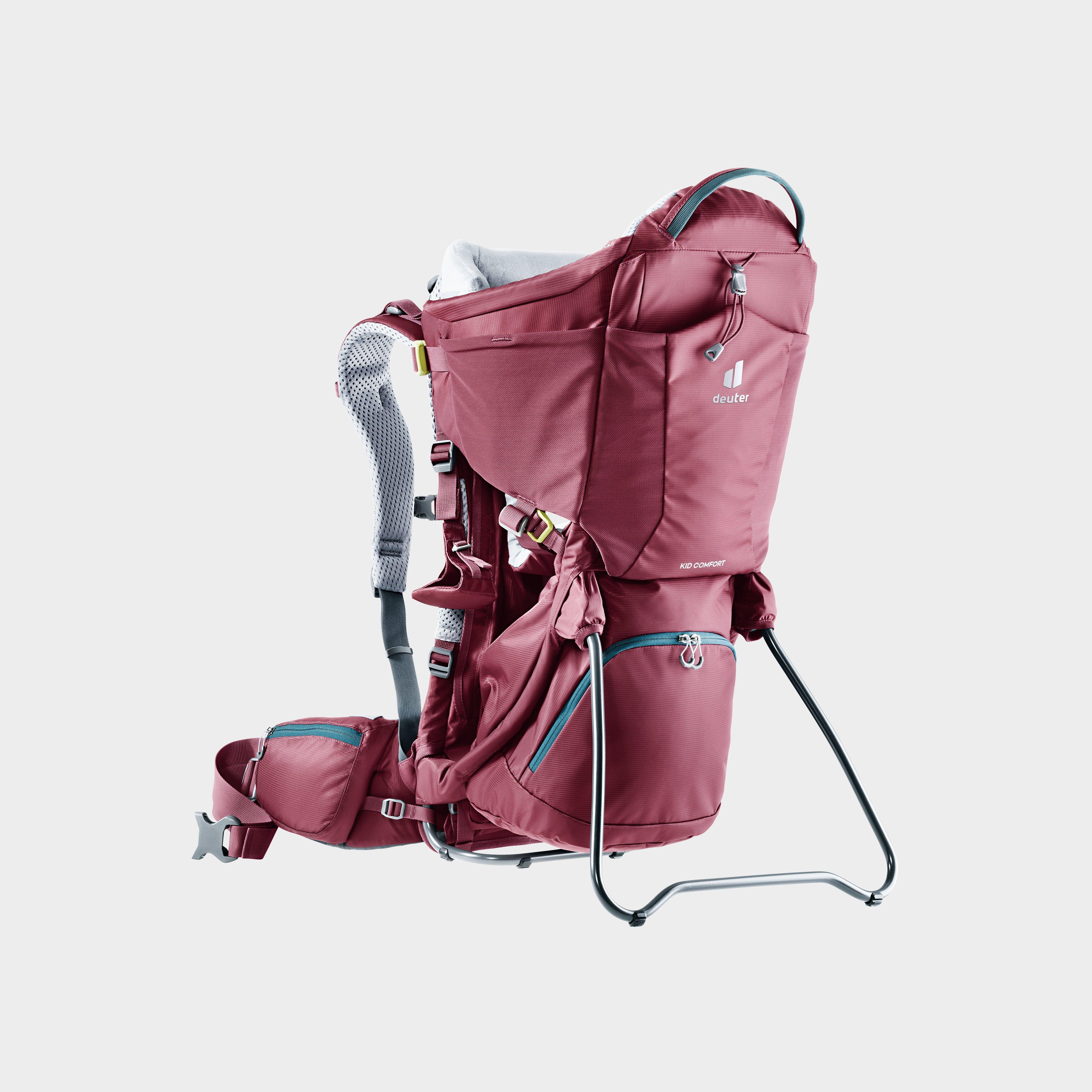 Deuter Kid Comfort Child Carrier Rucksack, Red
