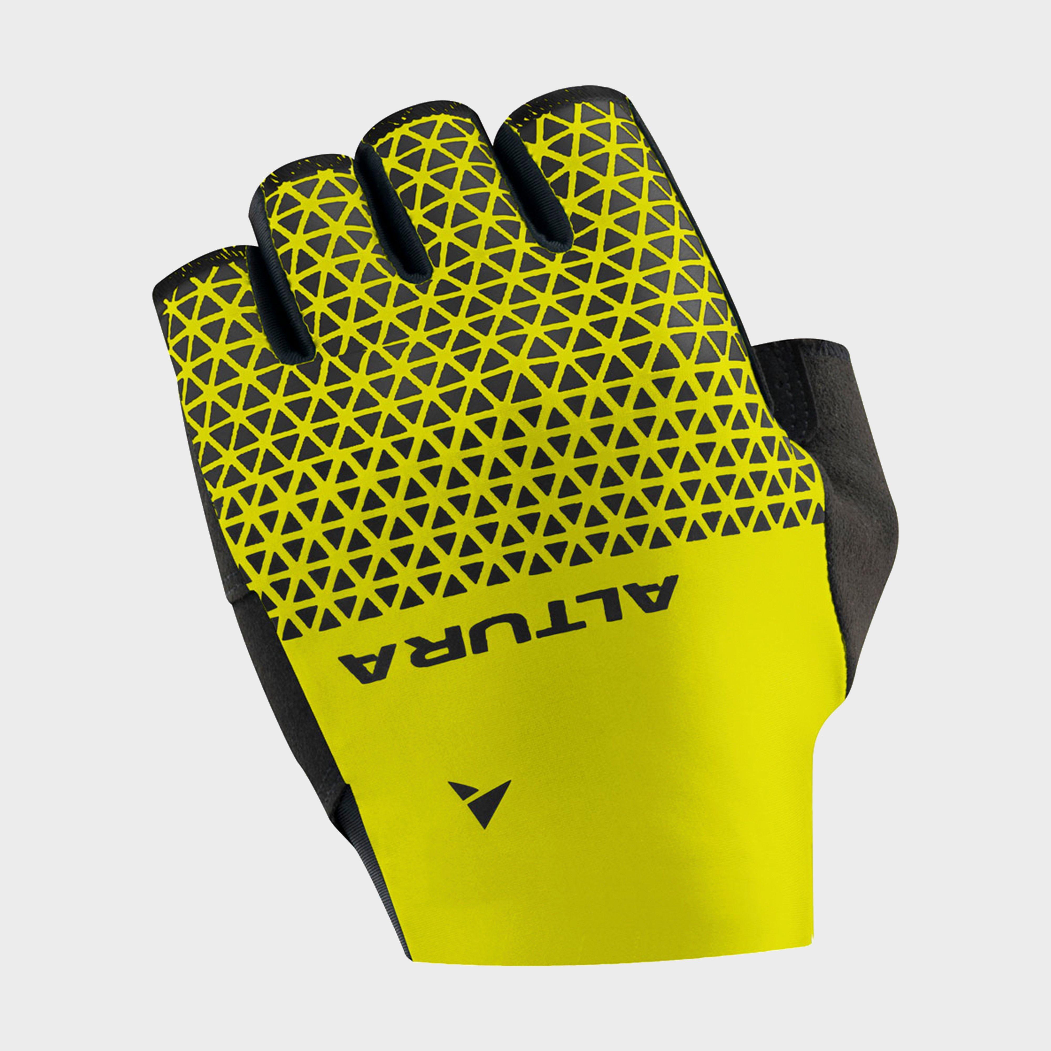 Image of Altura ProGel Cycling Mitts, YELLOW/BLACK