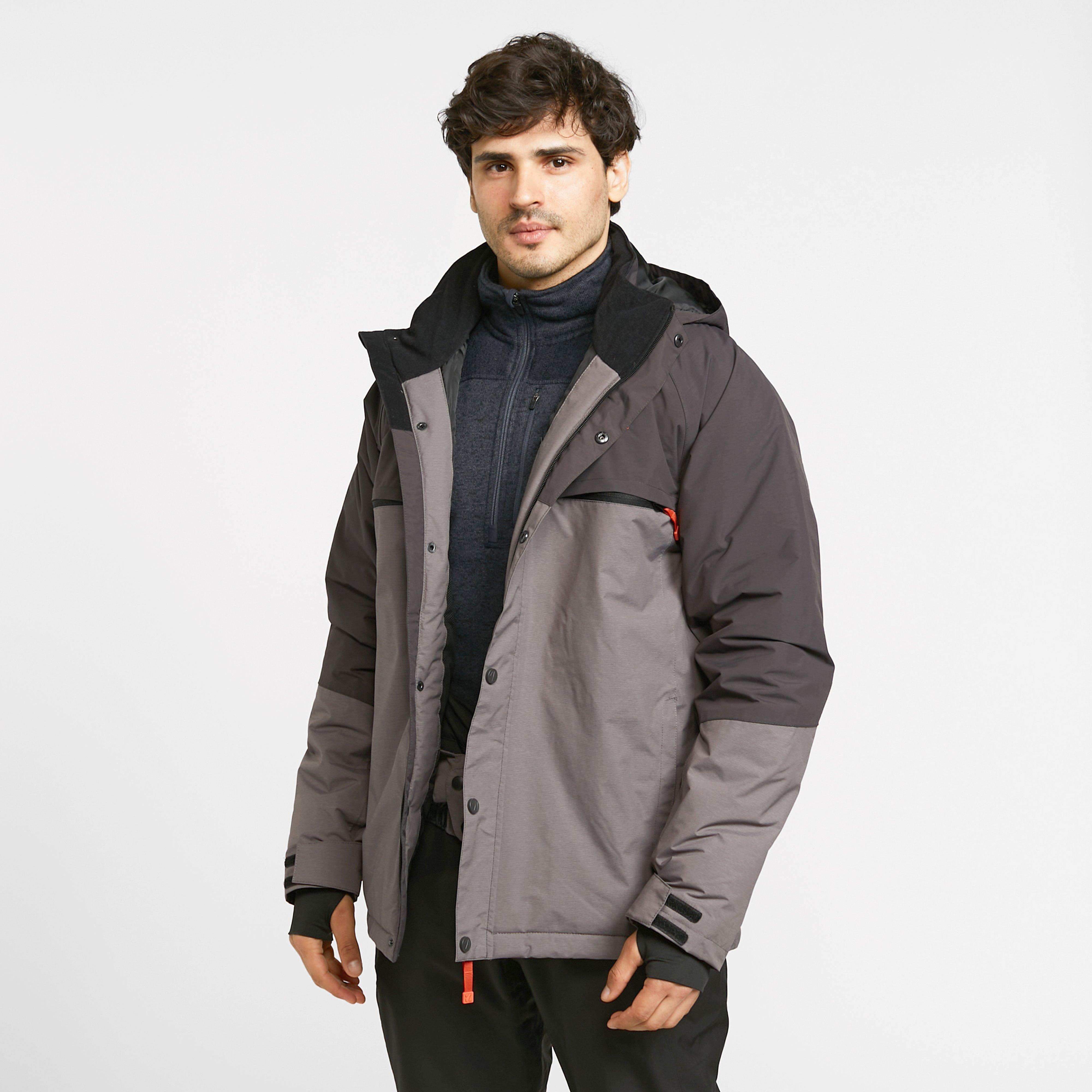 Image of The Edge Men's Glacier Ski Jacket, Black/JACKET
