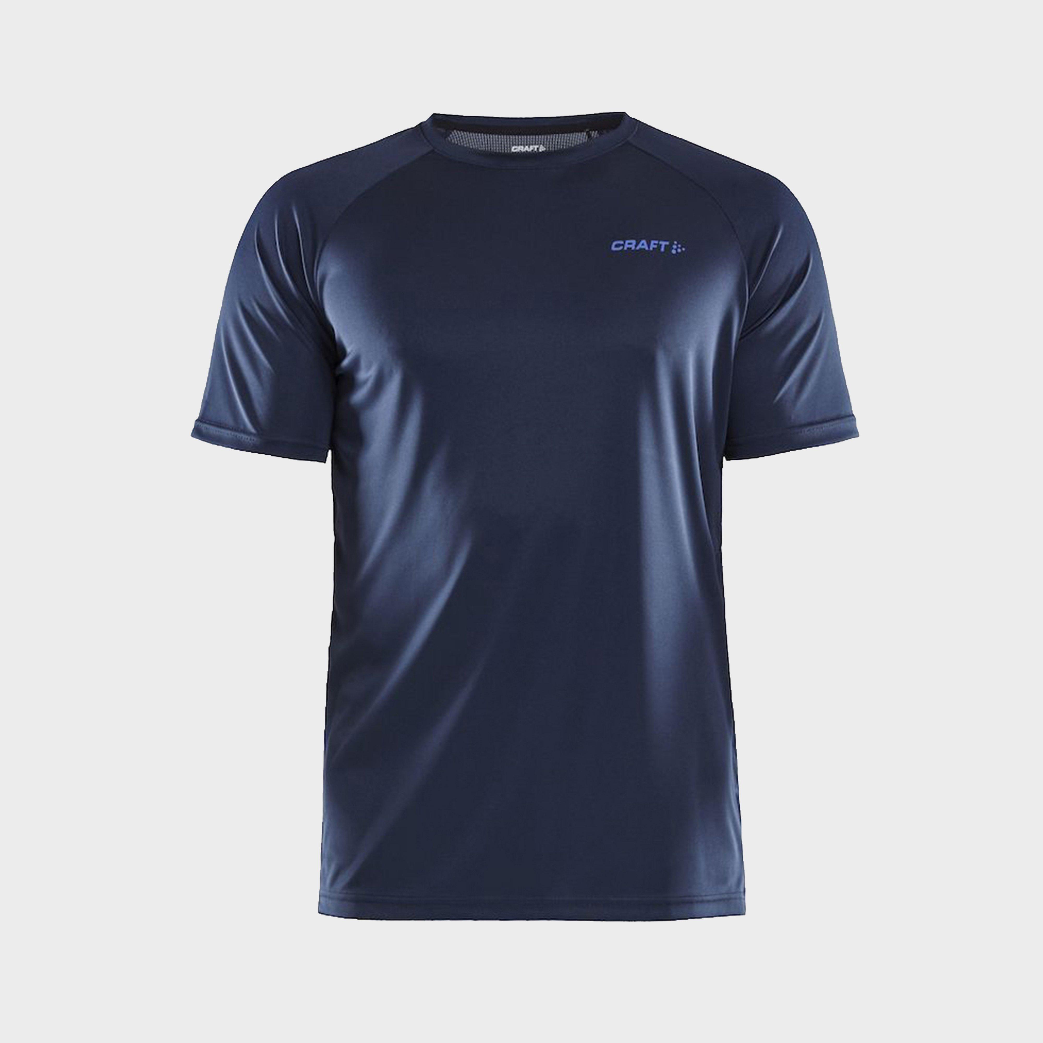 Image of Craft Men's Eaze SS Train Tee, NVY/NVY