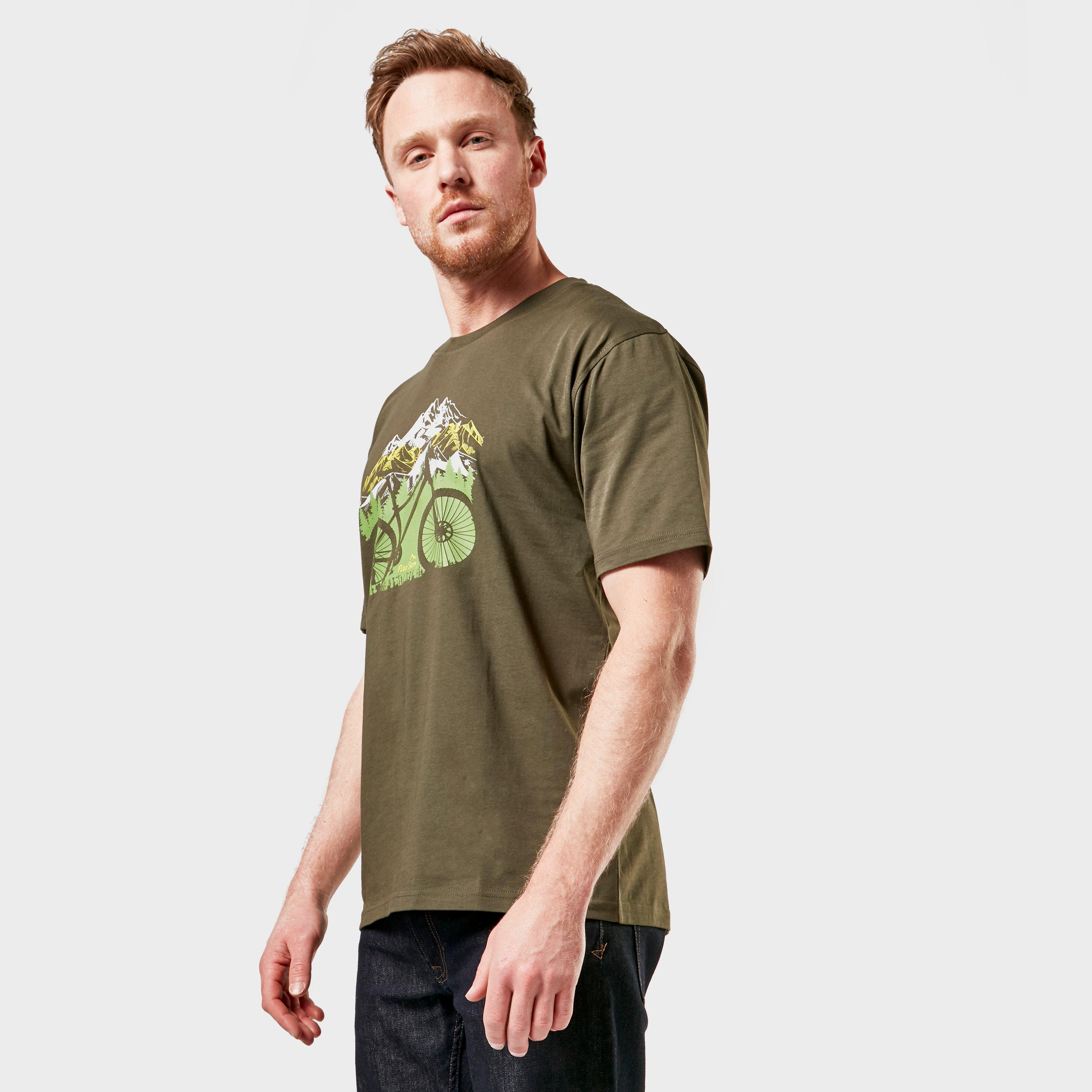 Image of Peter Storm Men's Mountain Bike T-Shirt, GRN/GRN