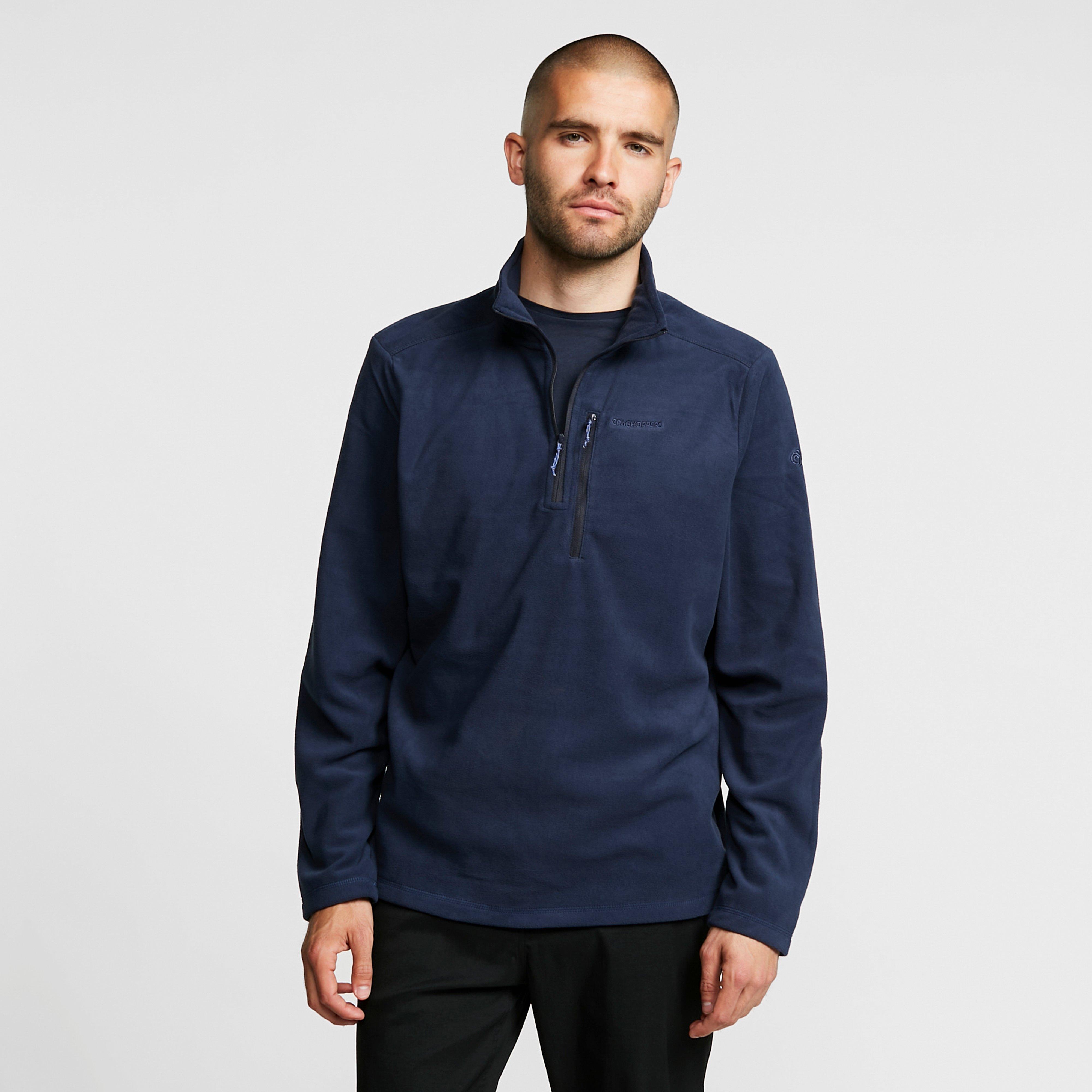 Craghoppers Men's Evans Half Zip Fleece, Navy