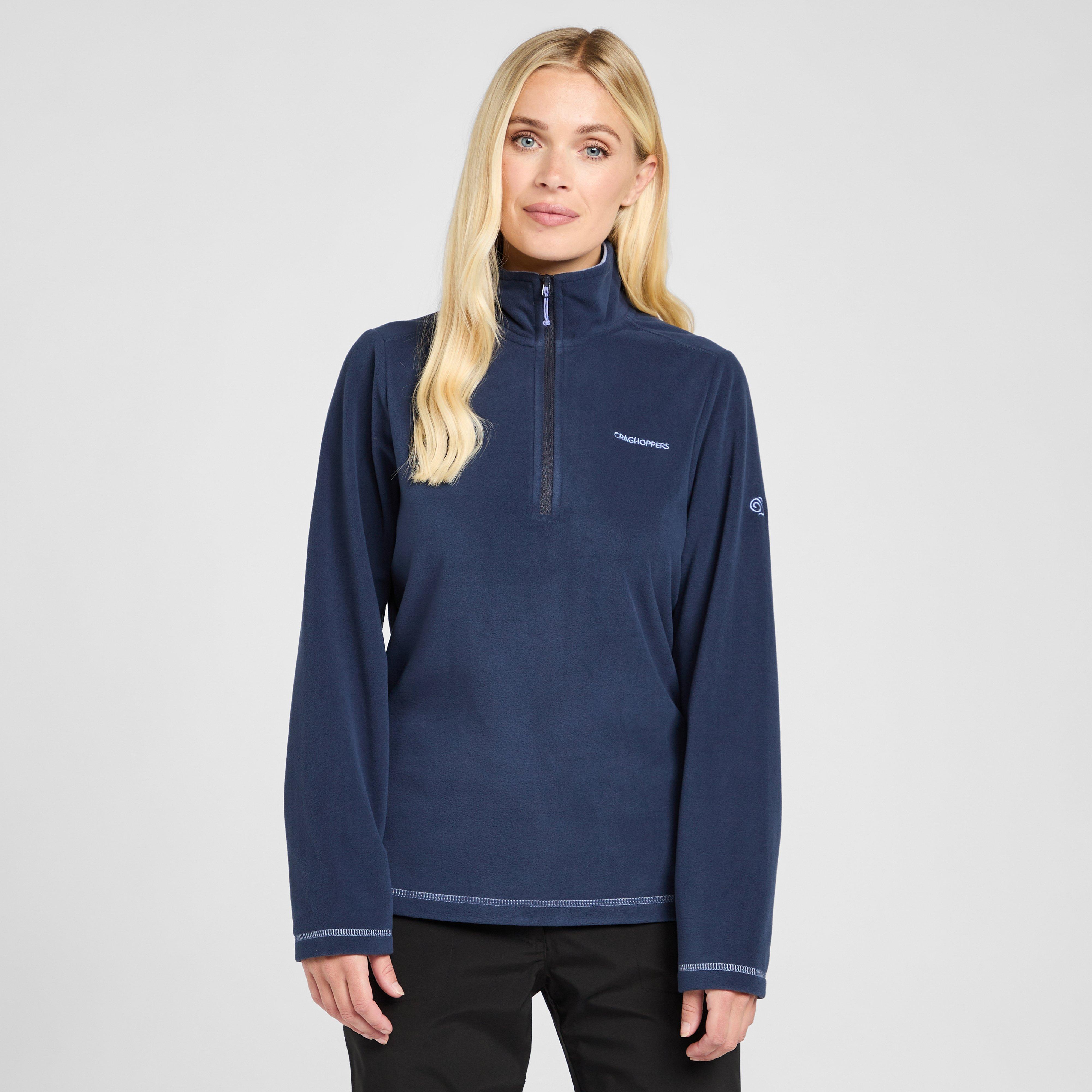 Craghoppers Women's Petra Half Zip Fleece, Blue