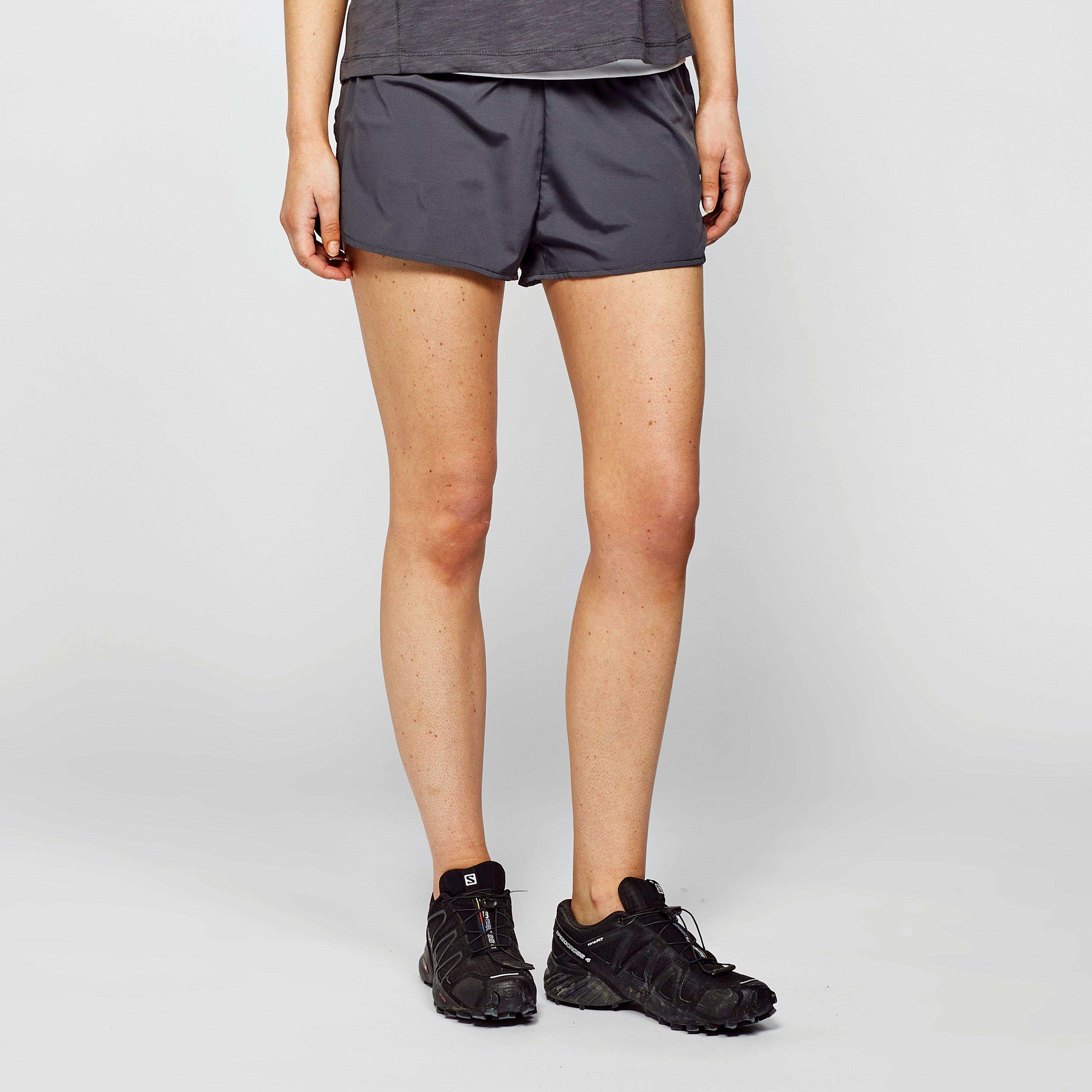 Image of Dare 2B Women's Outrun Two-Layer Shorts, DGY/DGY