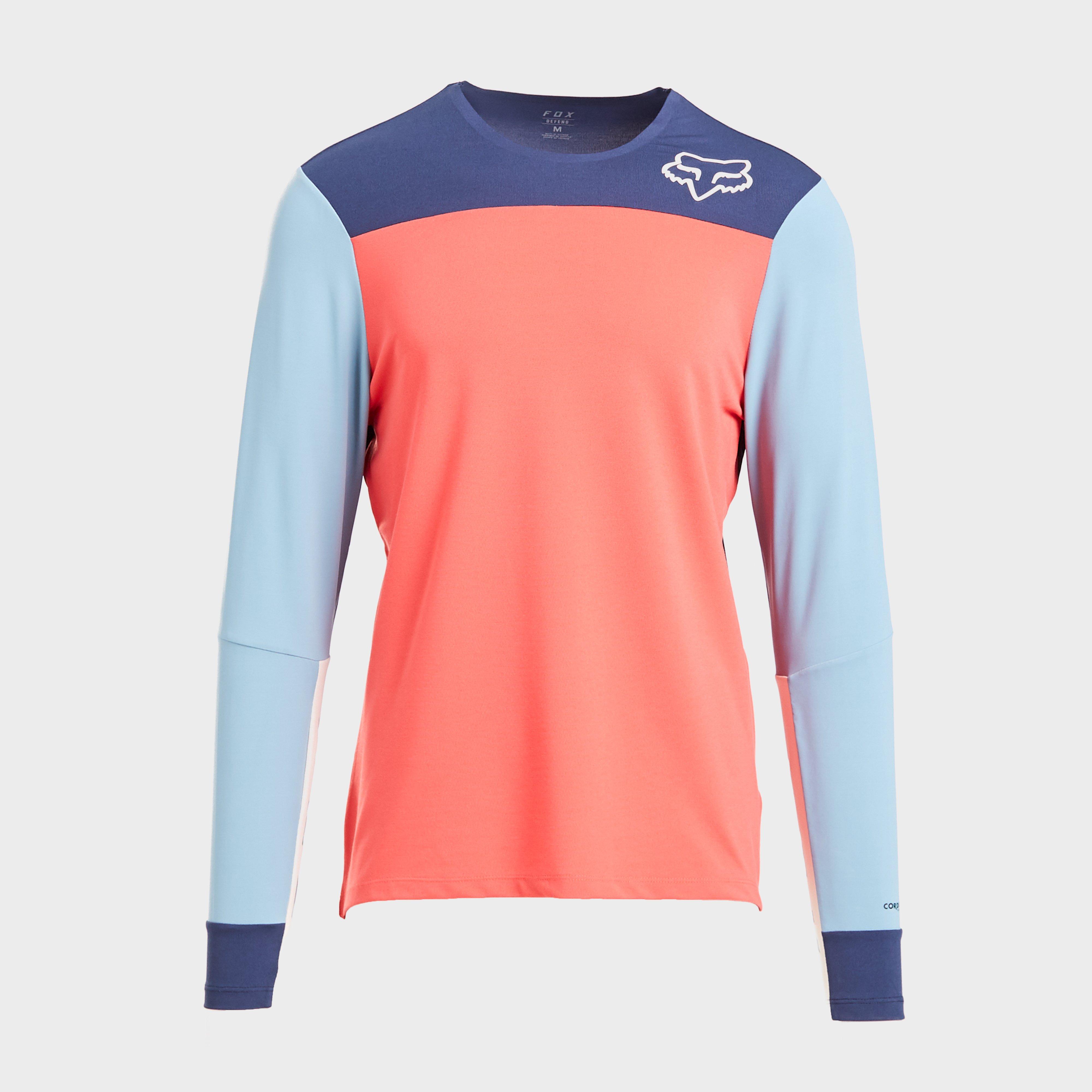 Image of Fox Men's Defend Delta Long Sleeve Jersey, RED/RED