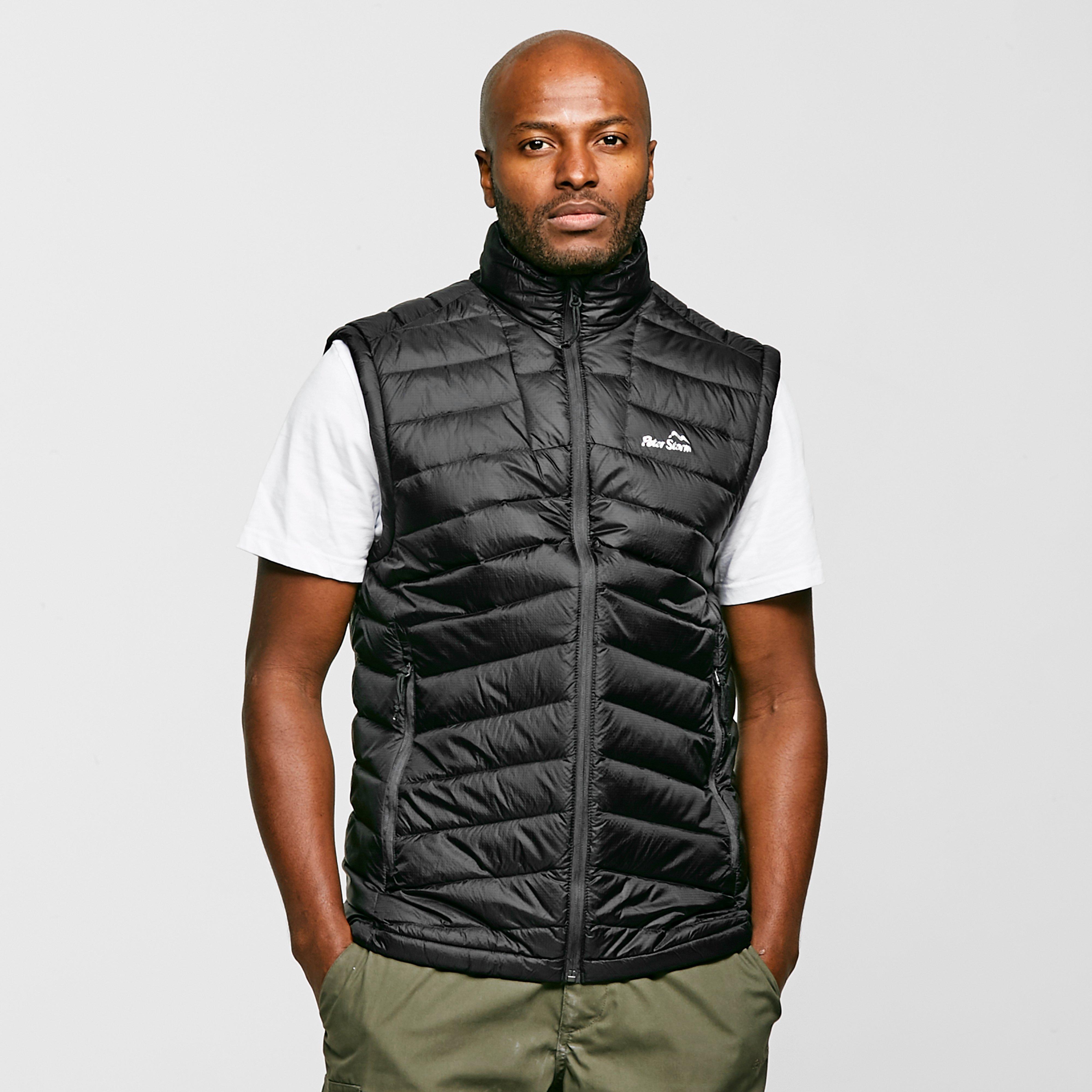 Image of Peter Storm Mens Packlite Gilet, BLK/BLK