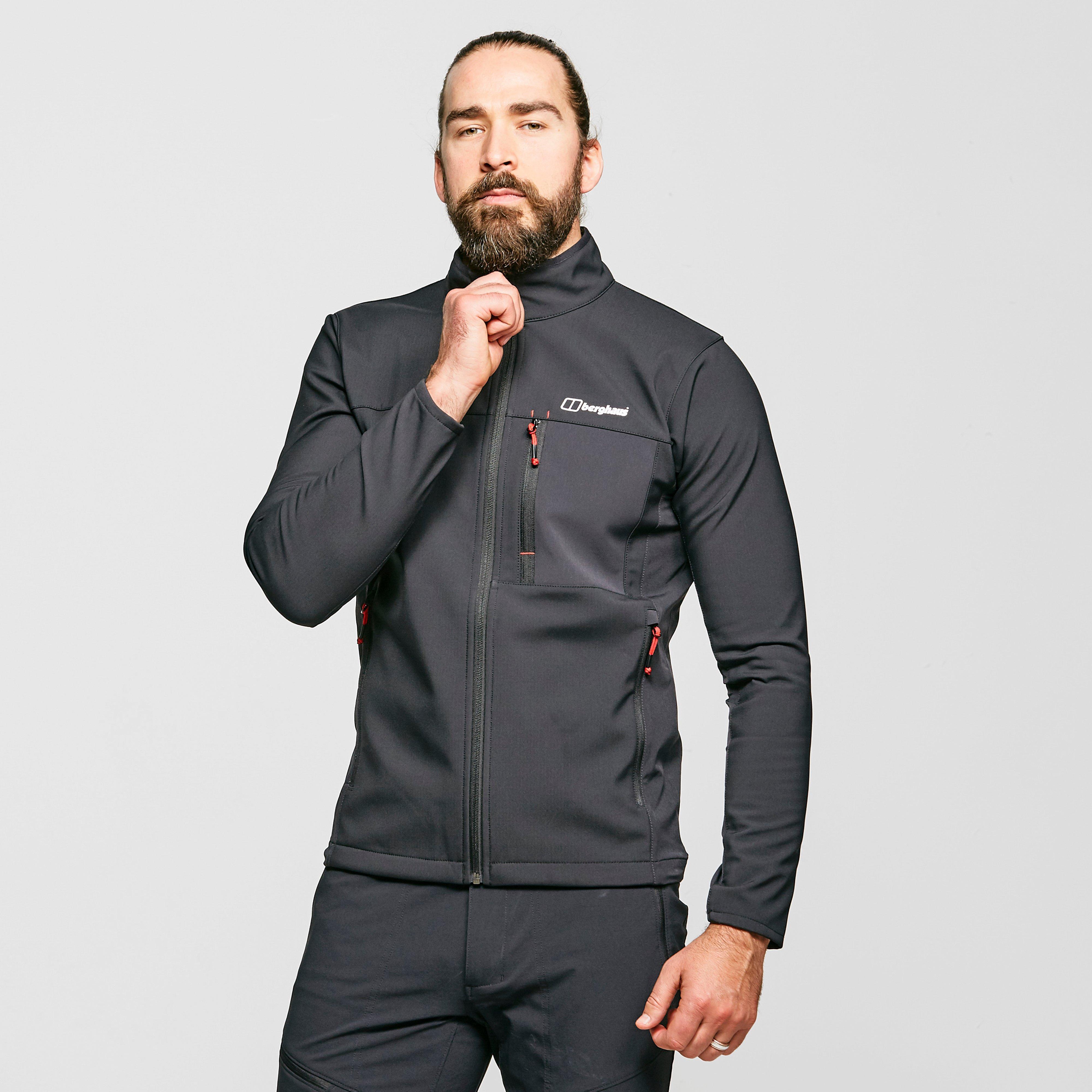 Berghaus Men's Ghlas 2.0 Softshell Jacket, Black