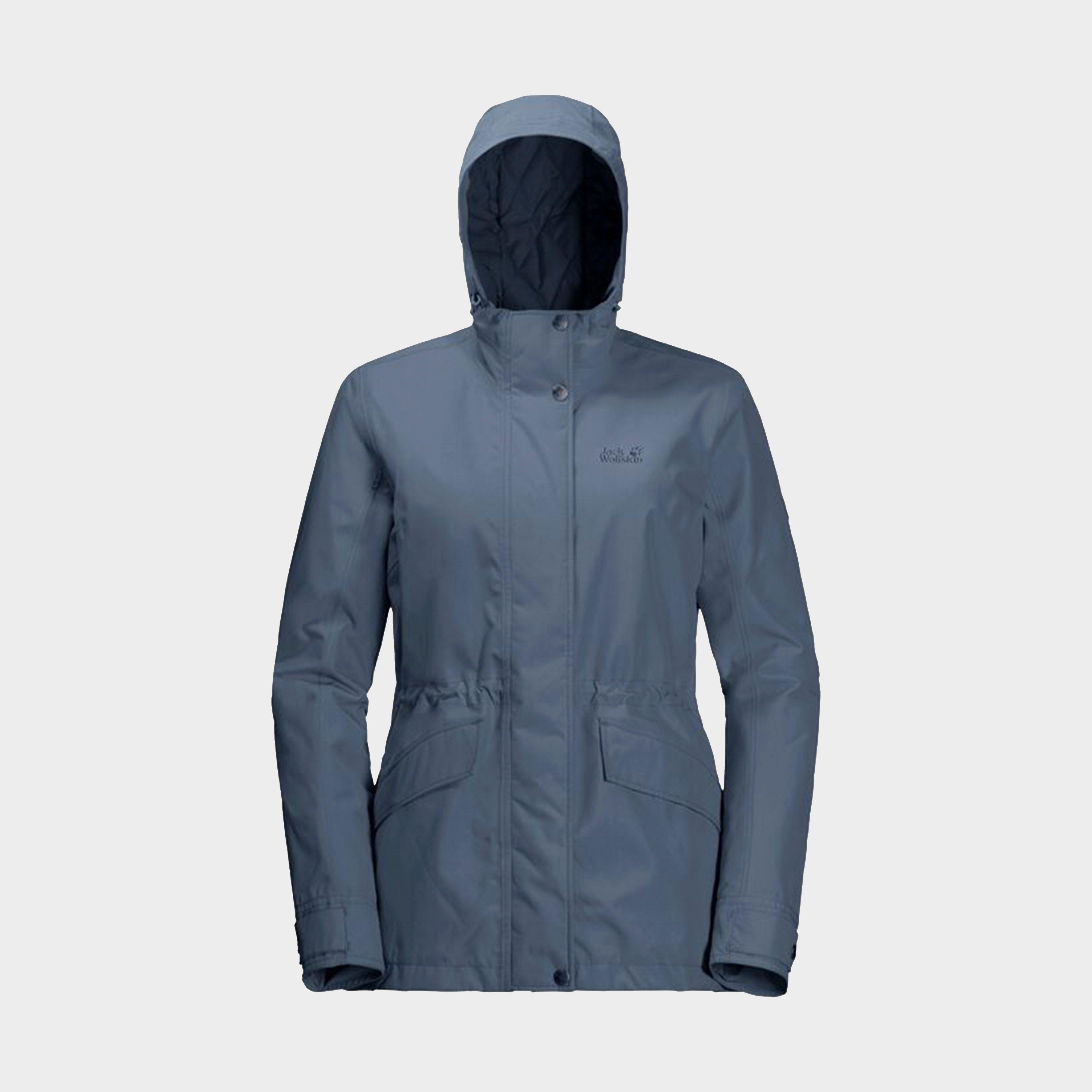 Jack Wolfskin Women's Lake Louise Jacket, Blue