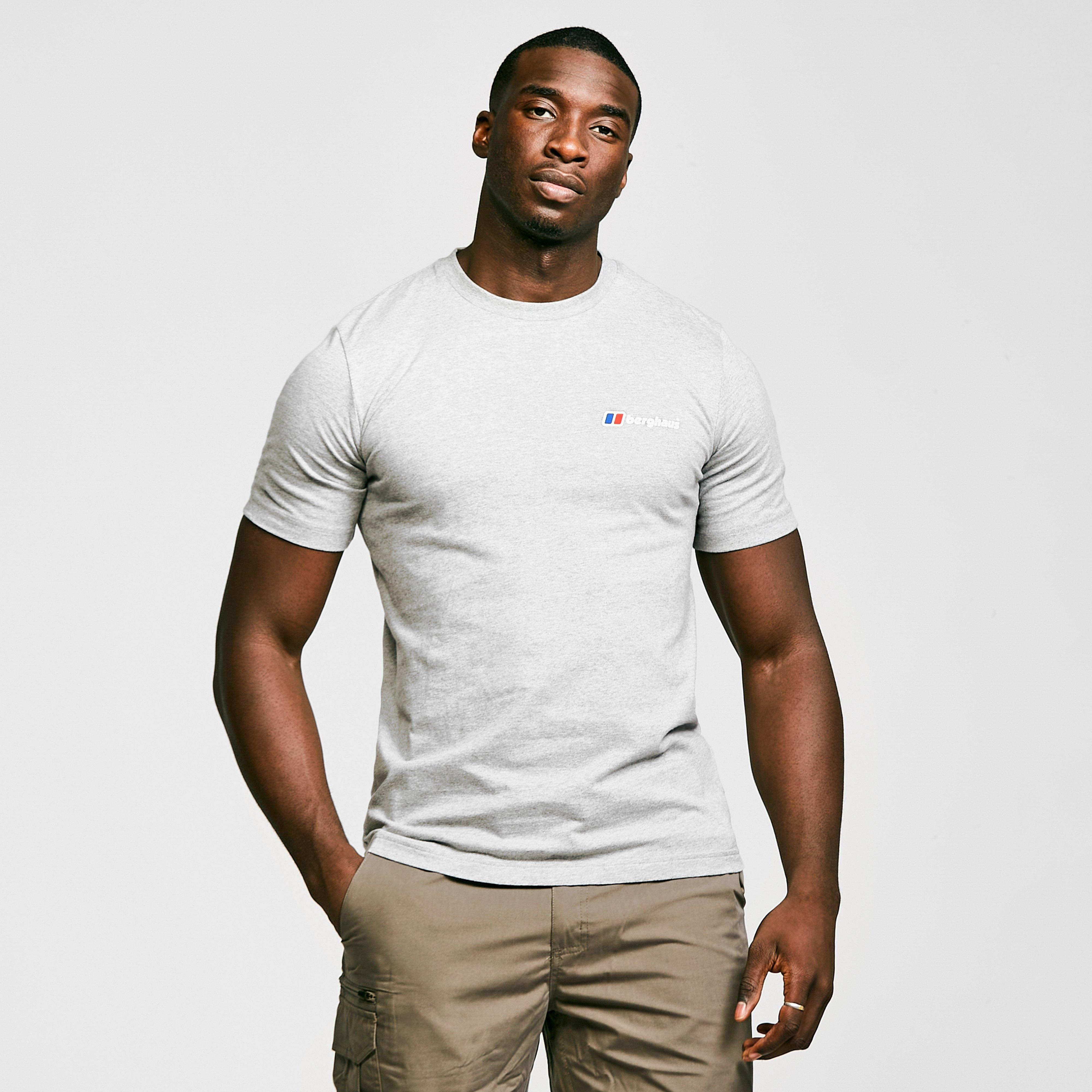 Berghaus Men's Classic Big Logo T-Shirt, Grey