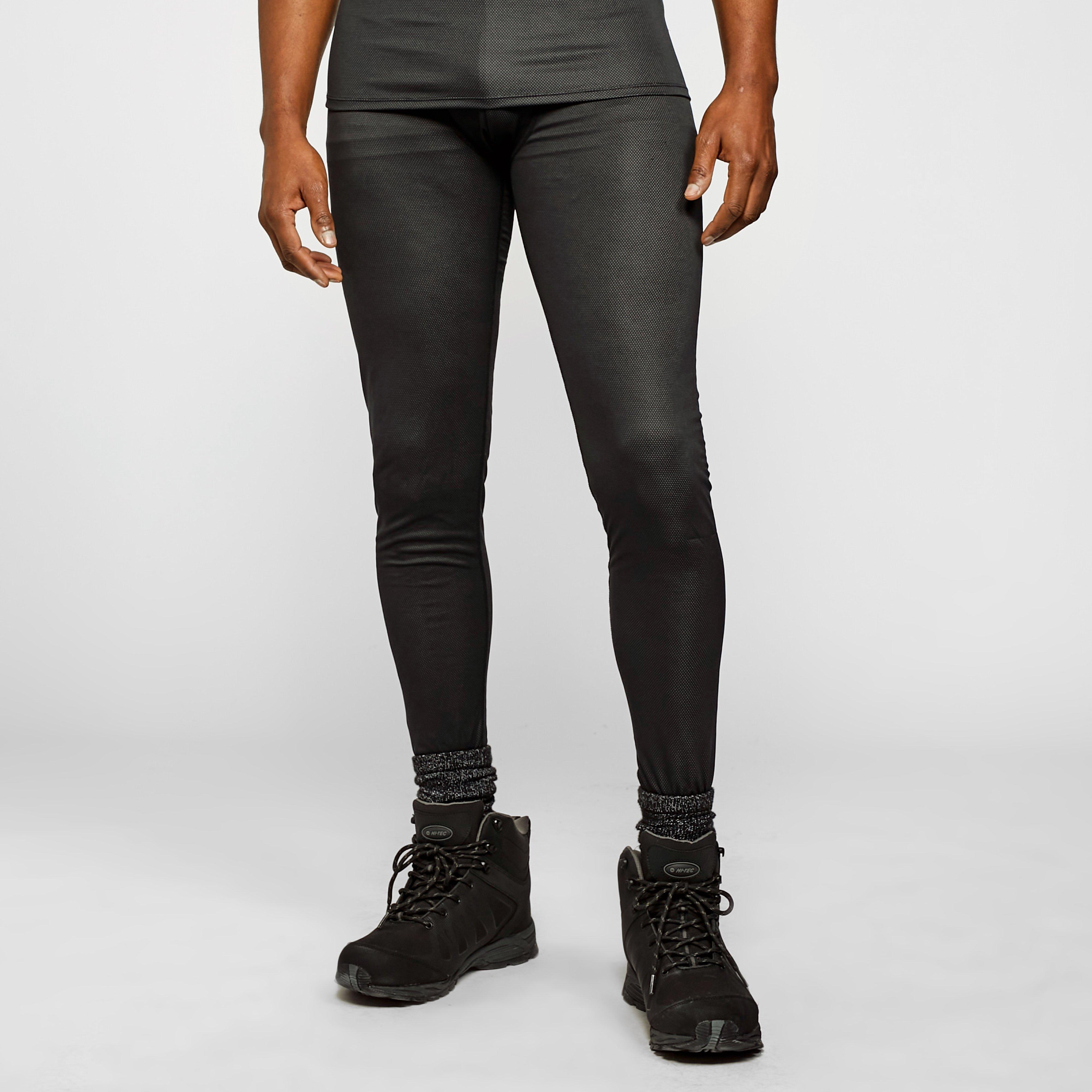 Odlo Men's Active F-Dry Light Eco Baselayer Bottoms, Black