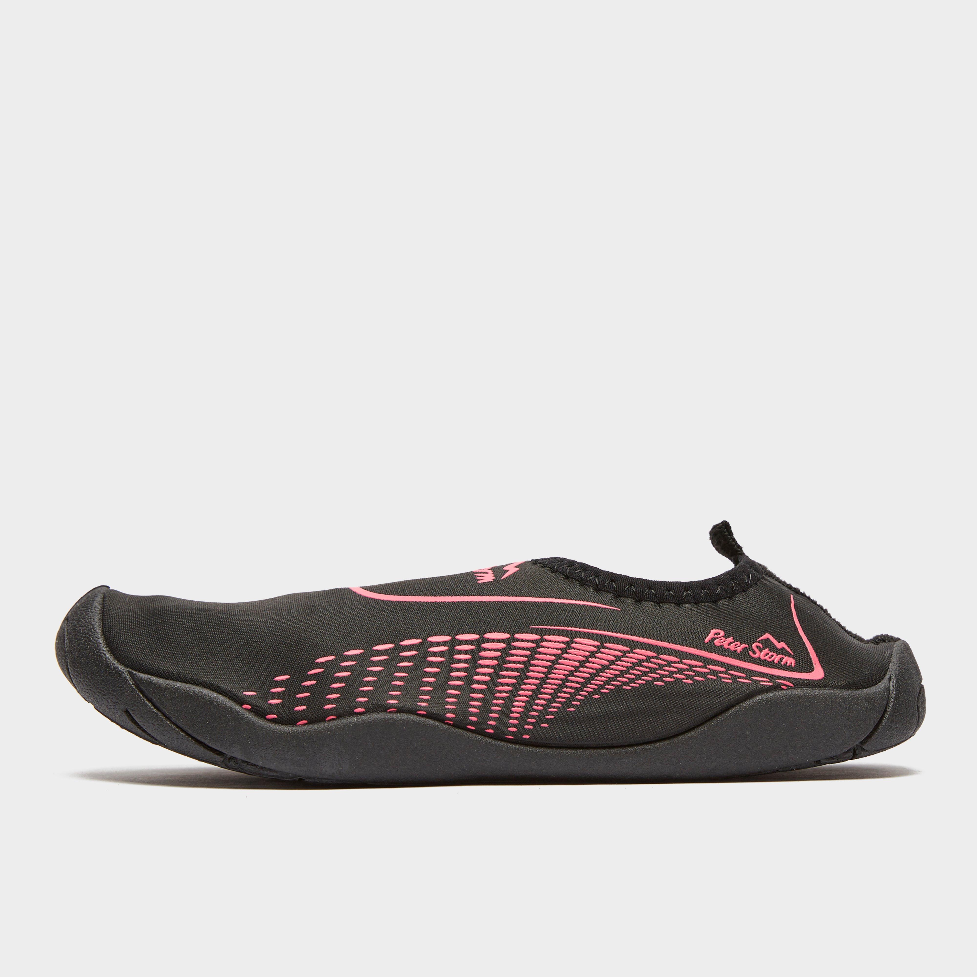 Peter Storm Kids' Newquay Aqua Water Shoes, Black