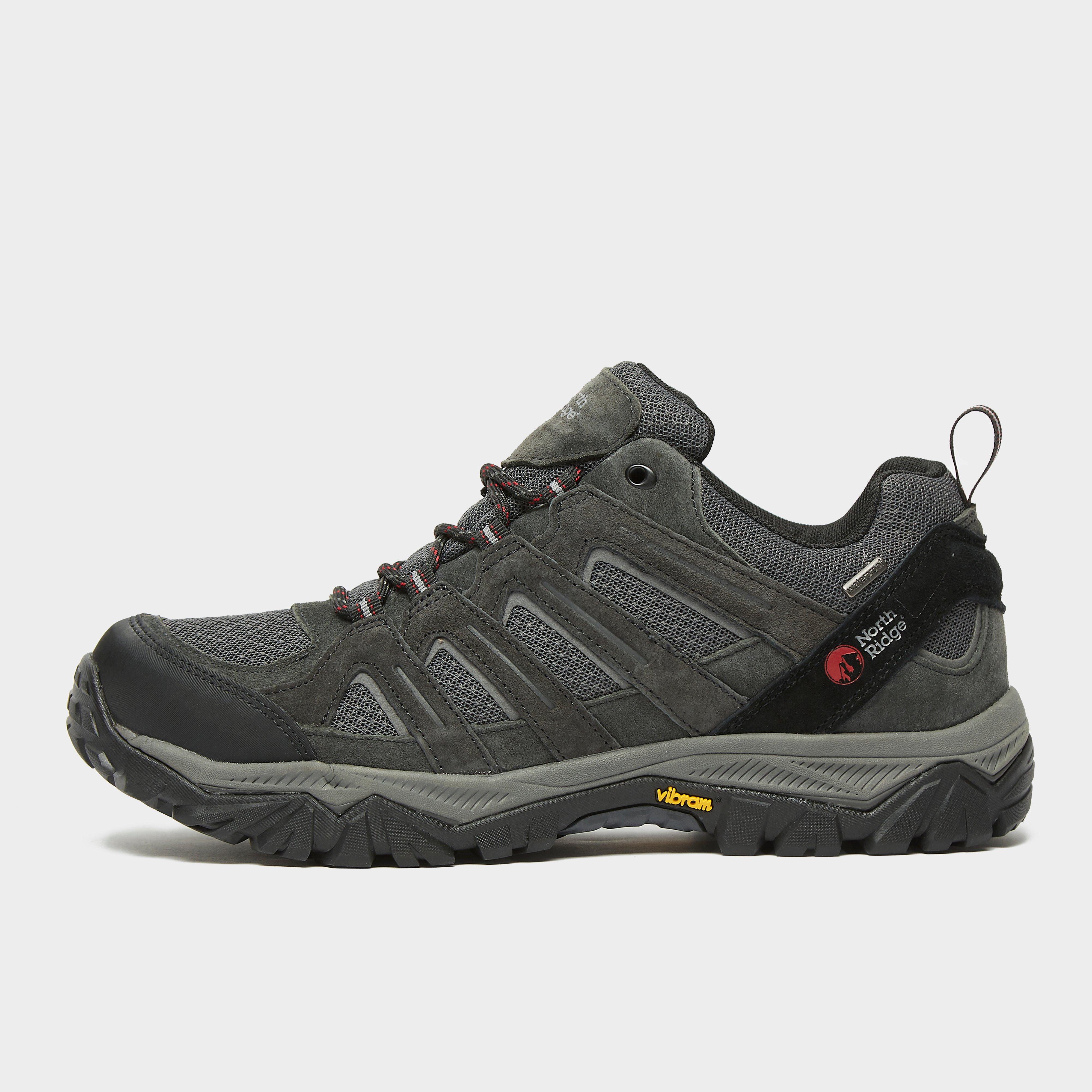 North Ridge Men's Kielder Waterproof Walking Shoe, Grey