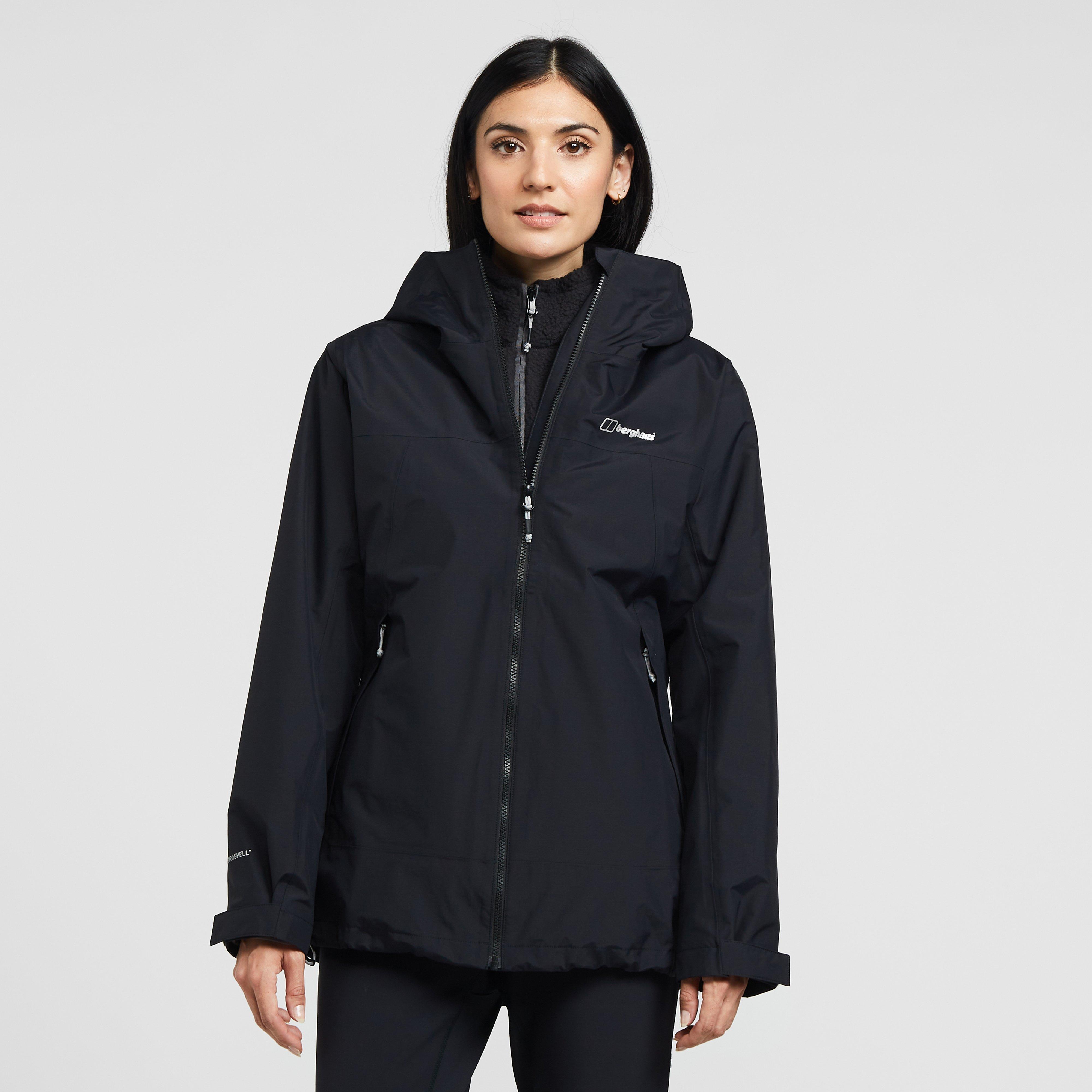 Berghaus Women's Stormcloud Prime Waterproof Jacket, Black