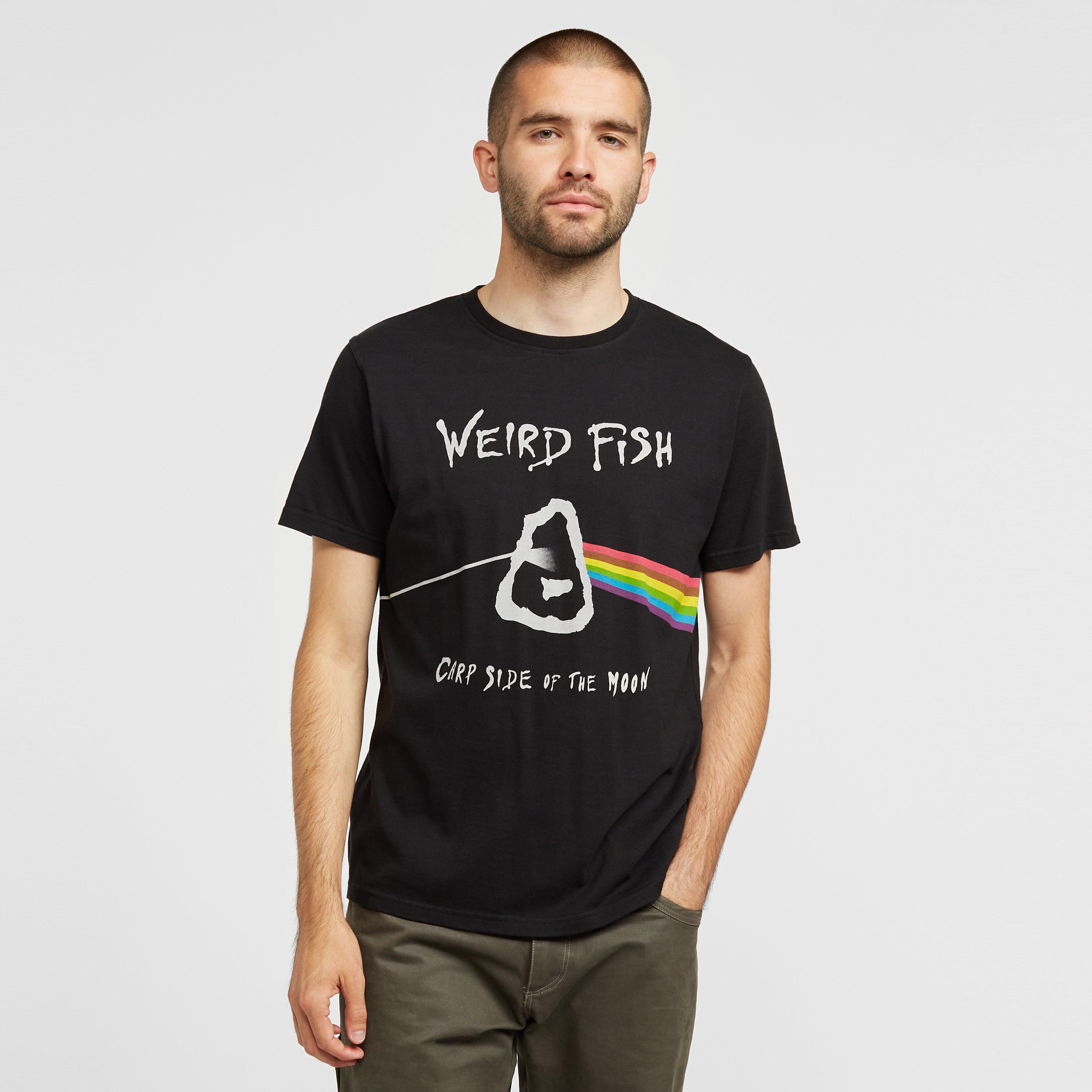 Weird Fish Men's Carp Side T-Shirt, Black