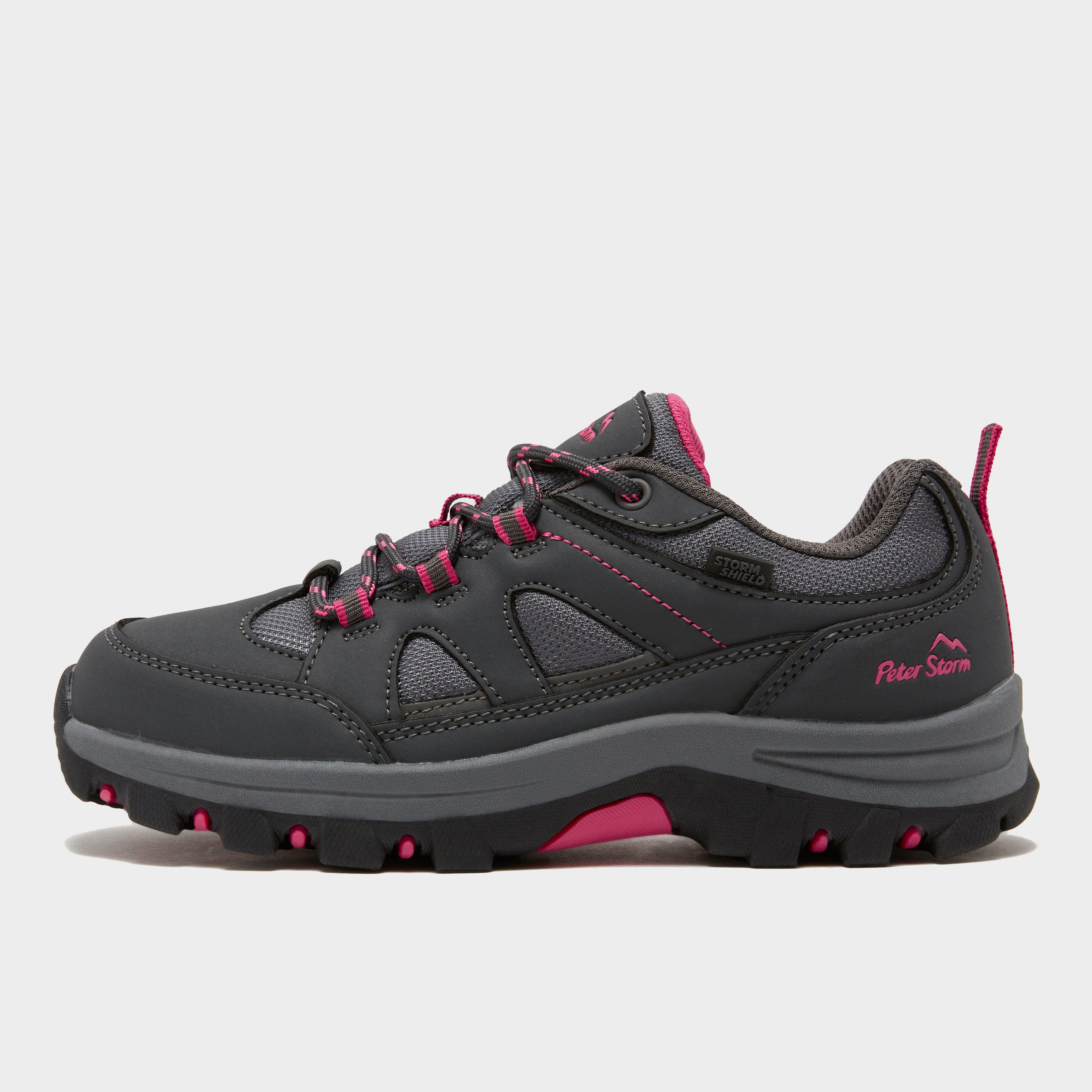 Peter Storm Kids' Oxford Low Walking Shoe, Grey